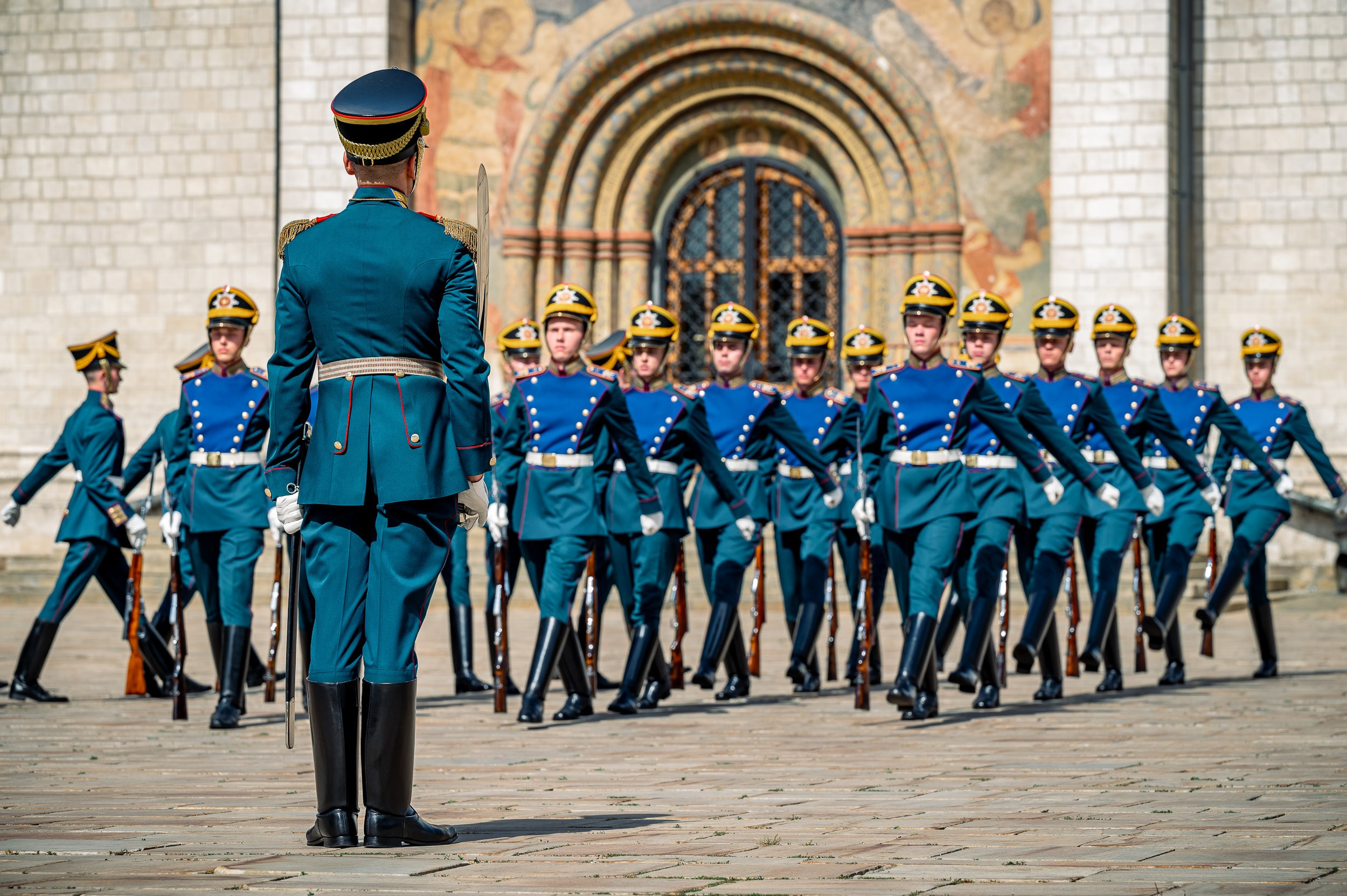 Соборная площадь Московского Кремля. Бизнес фотограф в Москве Алексей Кознев