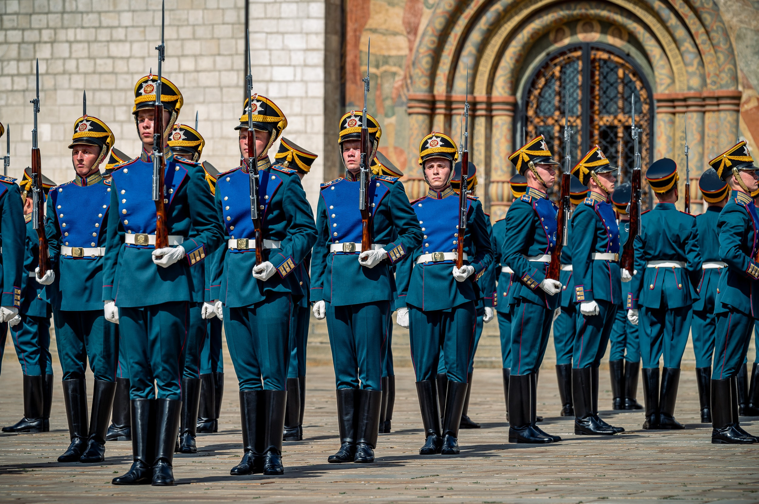 Соборная площадь Московского Кремля. Бизнес фотограф в Москве Алексей Кознев