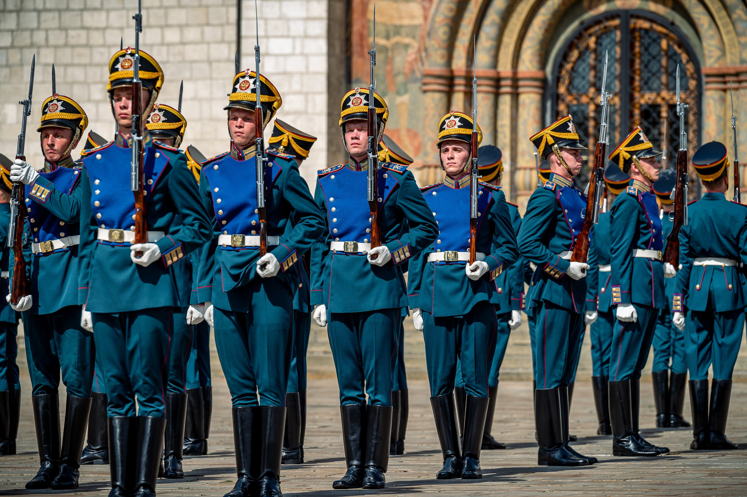 Соборная площадь Московского Кремля. Бизнес фотограф в Москве Алексей Кознев