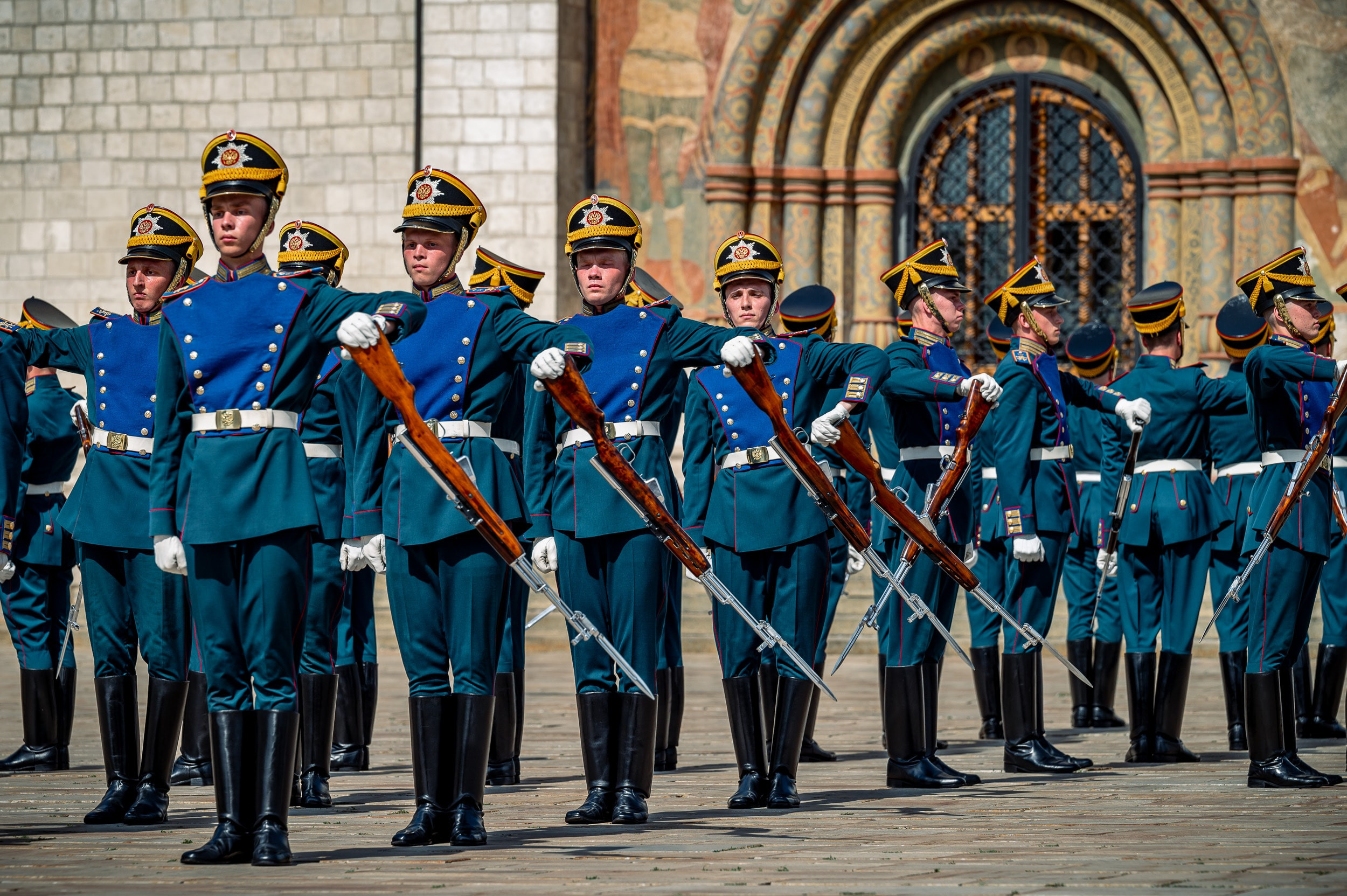 Соборная площадь Московского Кремля. Бизнес фотограф в Москве Алексей Кознев