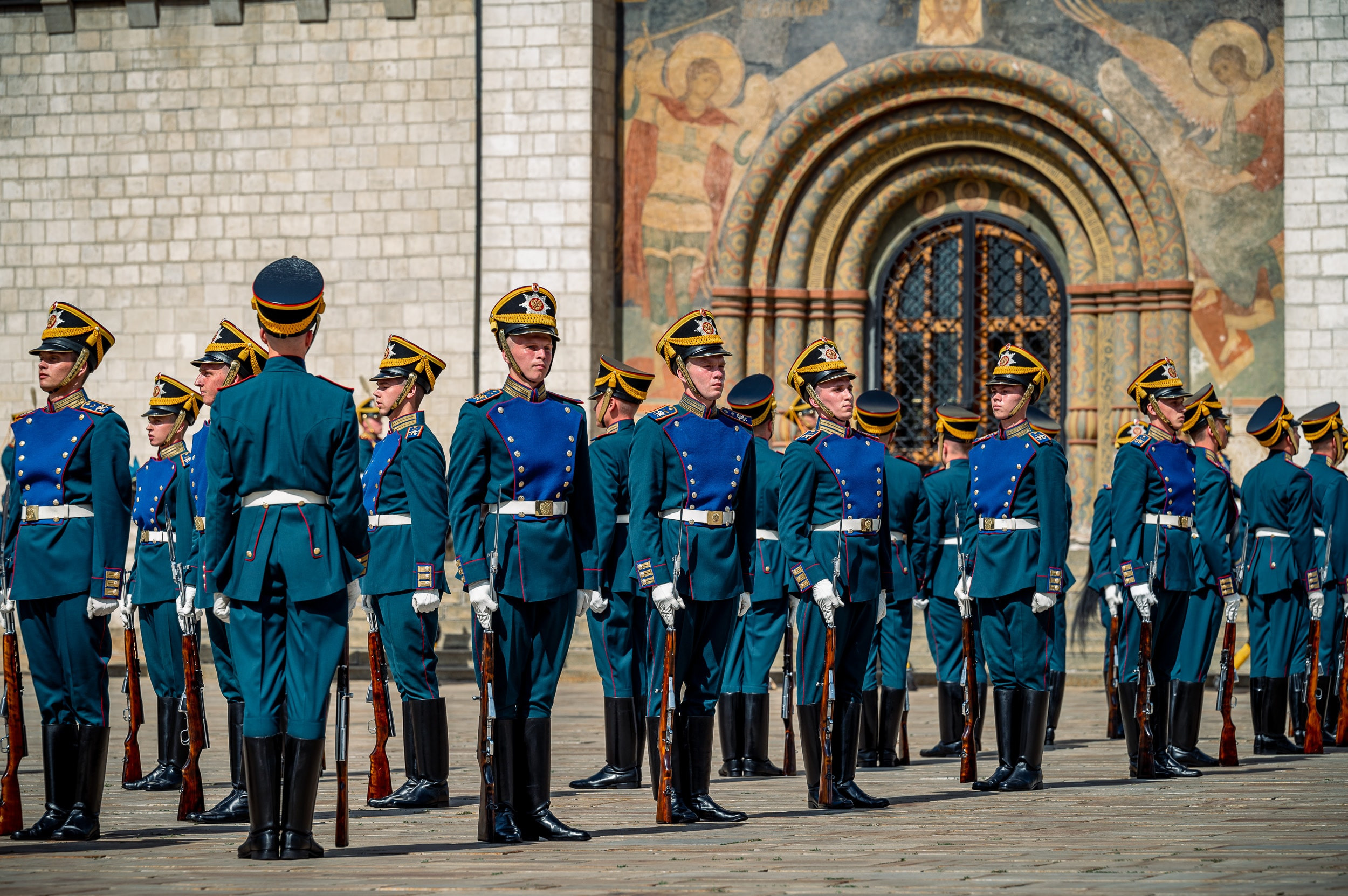 Соборная площадь Московского Кремля. Бизнес фотограф в Москве Алексей Кознев