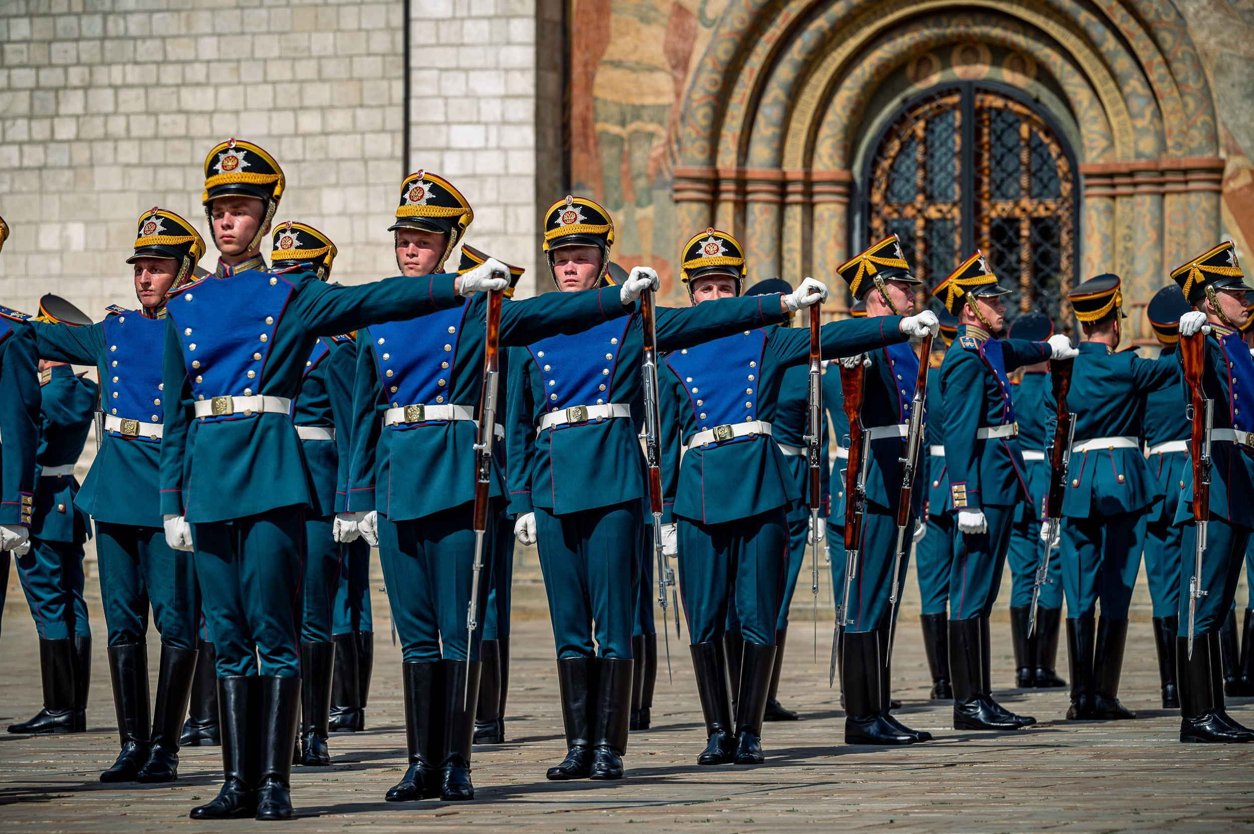 Соборная площадь Московского Кремля. Бизнес фотограф в Москве Алексей Кознев