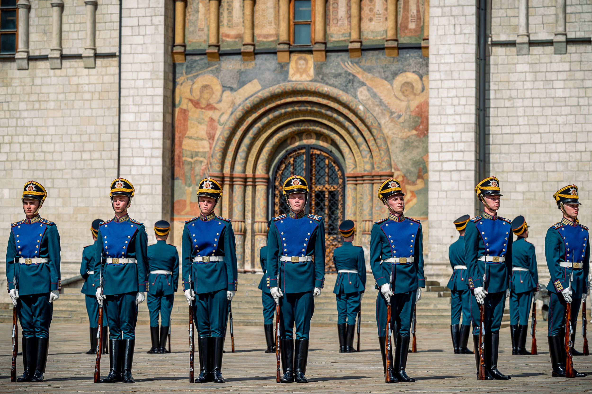 Соборная площадь Московского Кремля. Бизнес фотограф в Москве Алексей Кознев
