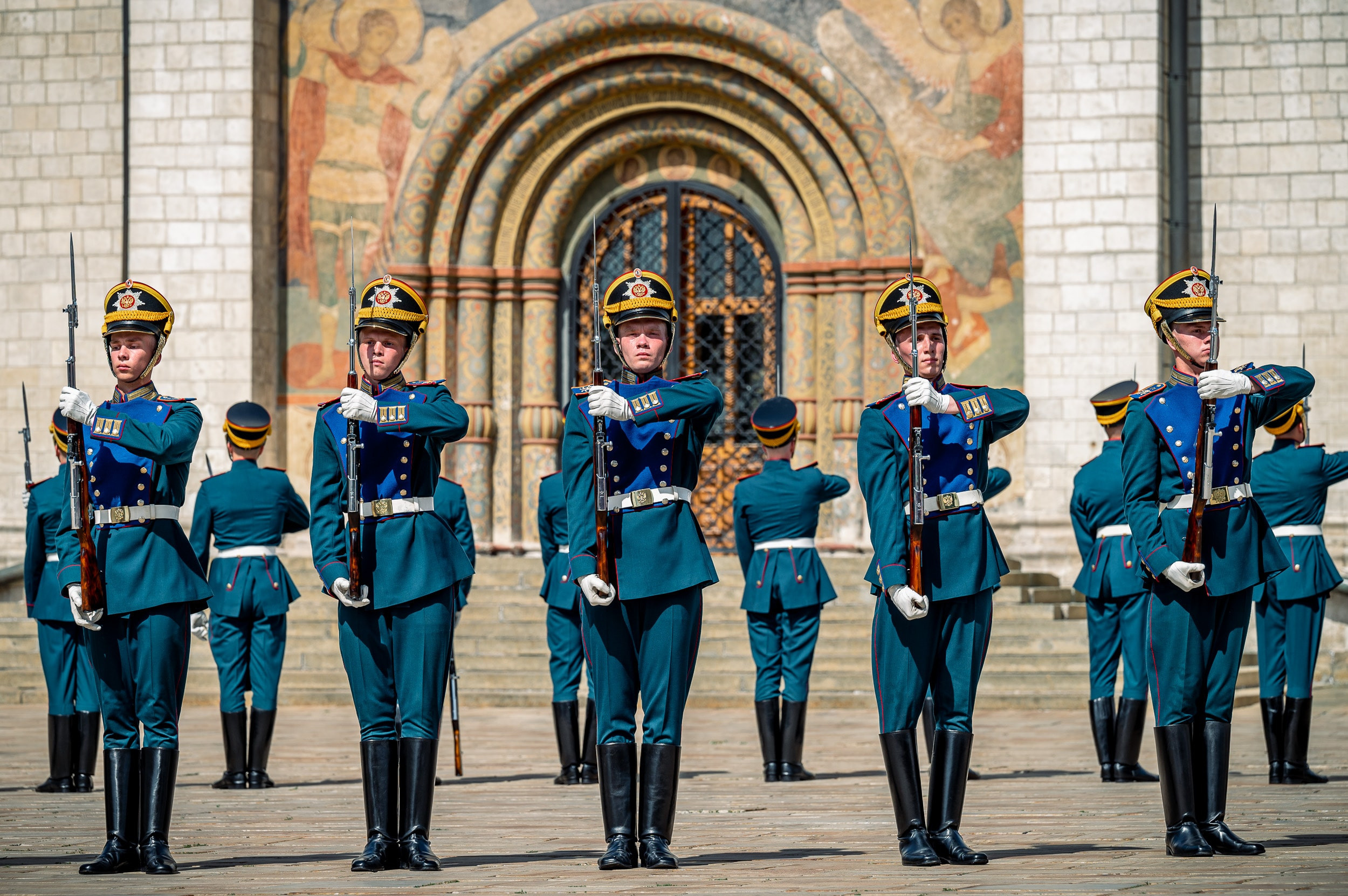 Соборная площадь Московского Кремля. Бизнес фотограф в Москве Алексей Кознев