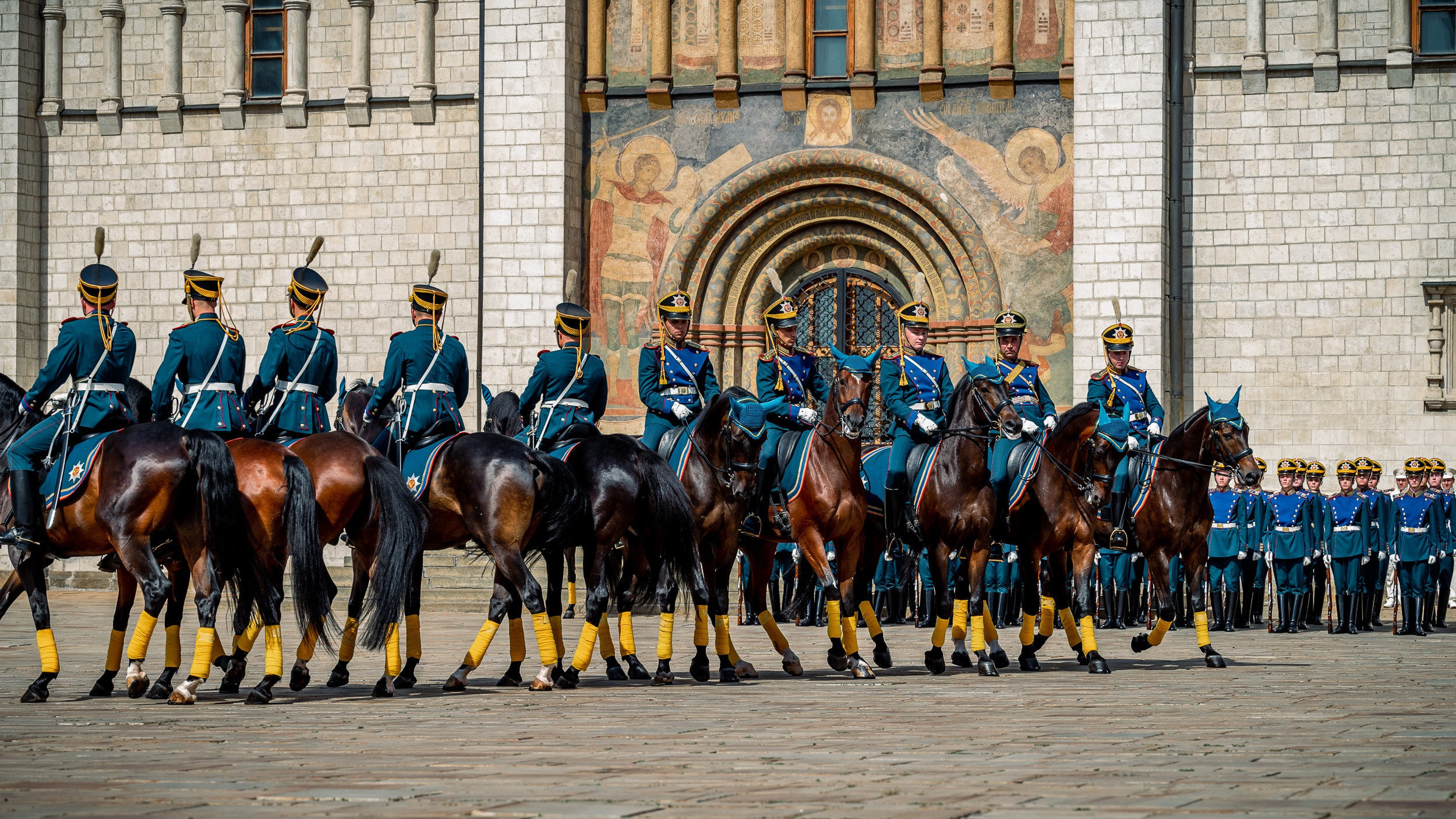 Соборная площадь Московского Кремля. Бизнес фотограф в Москве Алексей Кознев