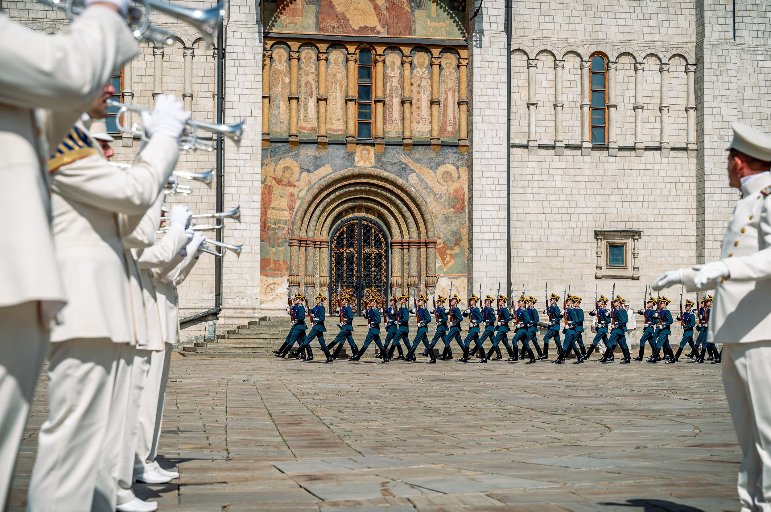 Соборная площадь Московского Кремля. Бизнес фотограф в Москве Алексей Кознев