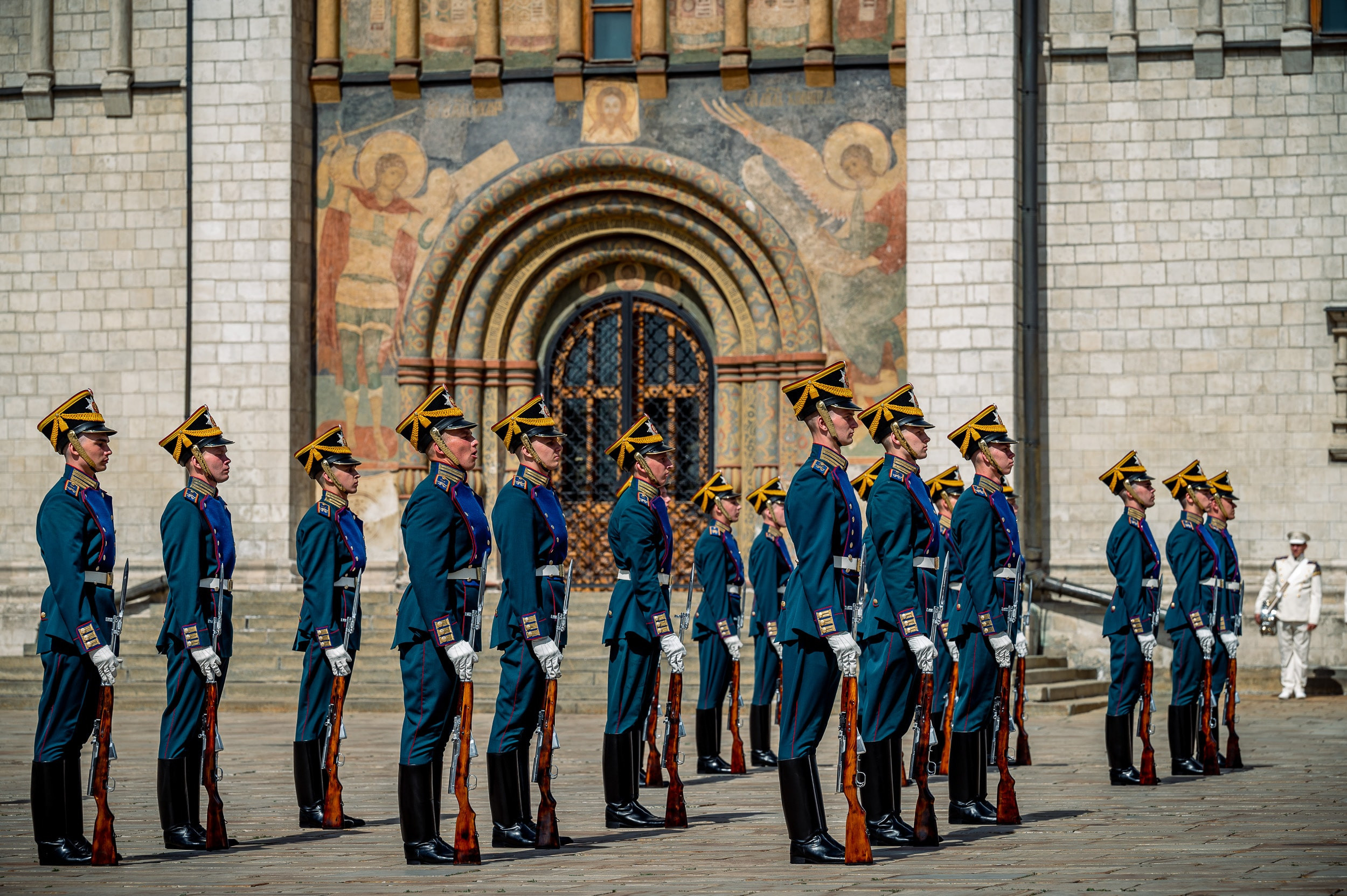 Соборная площадь Московского Кремля. Бизнес фотограф в Москве Алексей Кознев