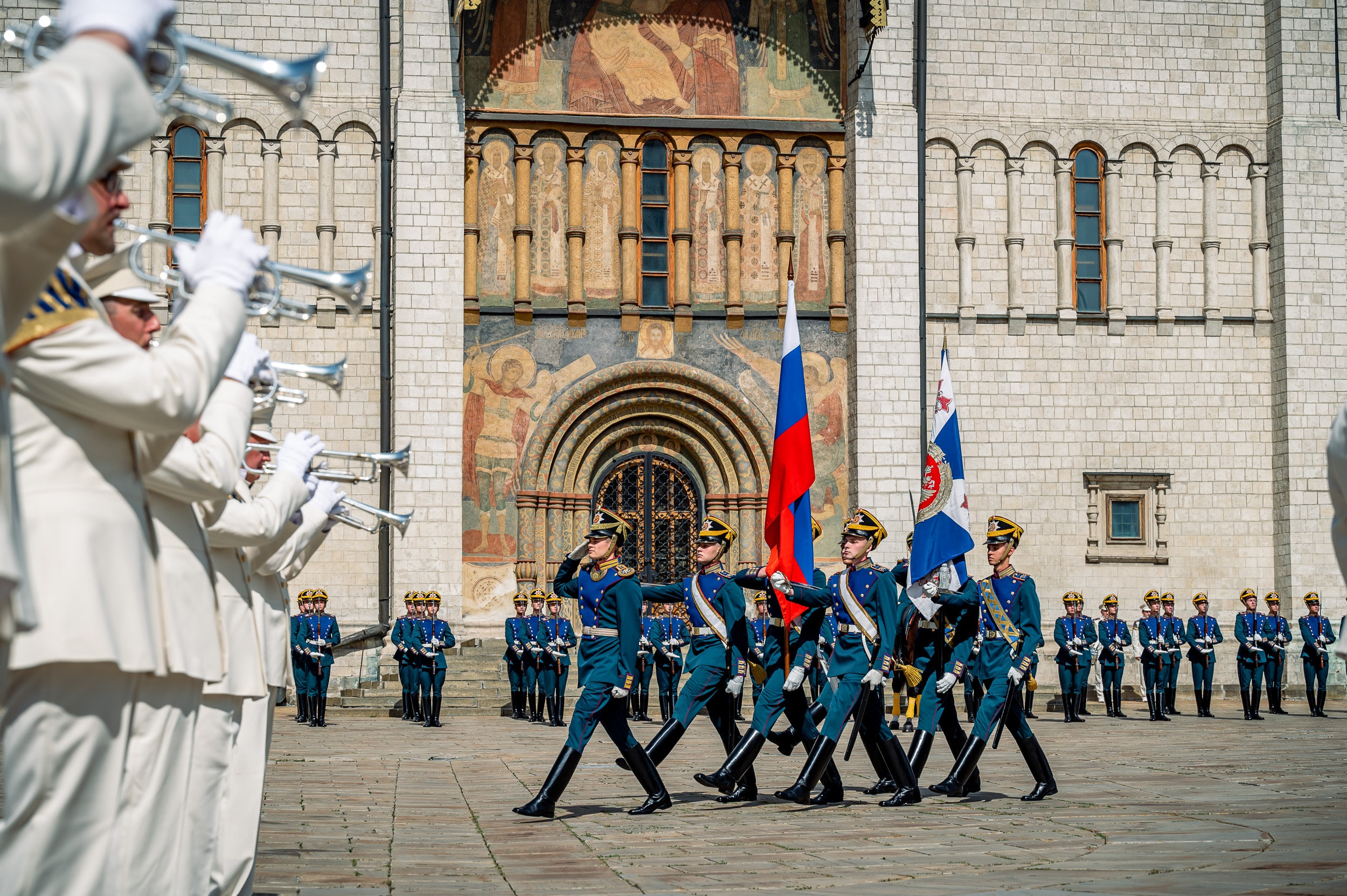 Соборная площадь Московского Кремля. Бизнес фотограф в Москве Алексей Кознев