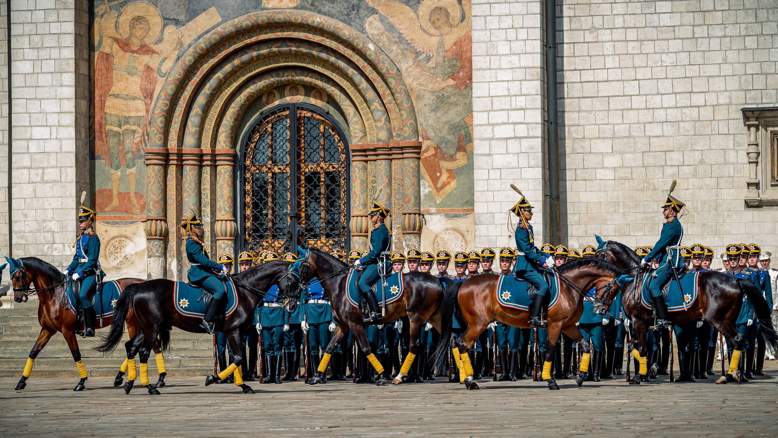 Соборная площадь Московского Кремля. Бизнес фотограф в Москве Алексей Кознев