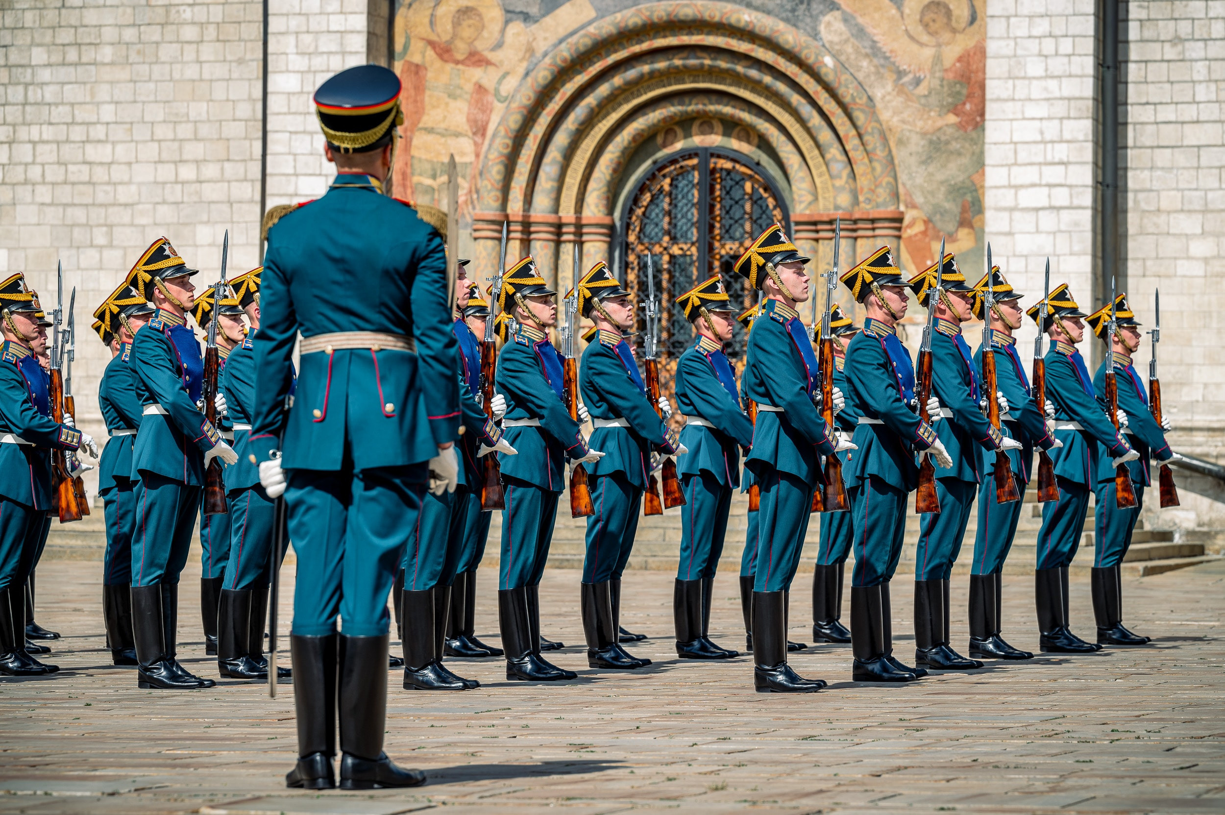 Соборная площадь Московского Кремля. Бизнес фотограф в Москве Алексей Кознев