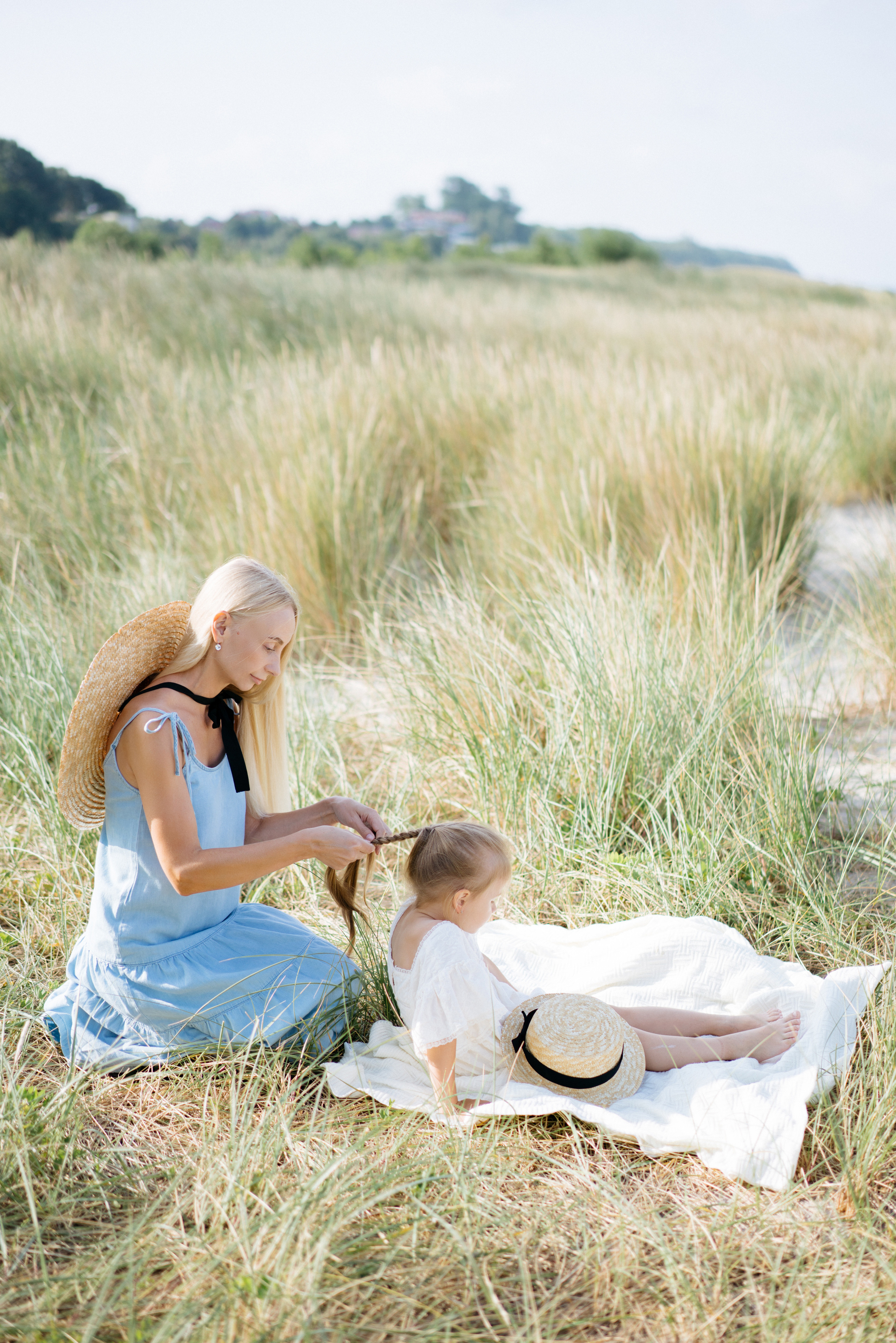 Летняя фотосессия на берегу моря. Свадебный и семейный фотограф в Калининграде Анастасия Гриценко
