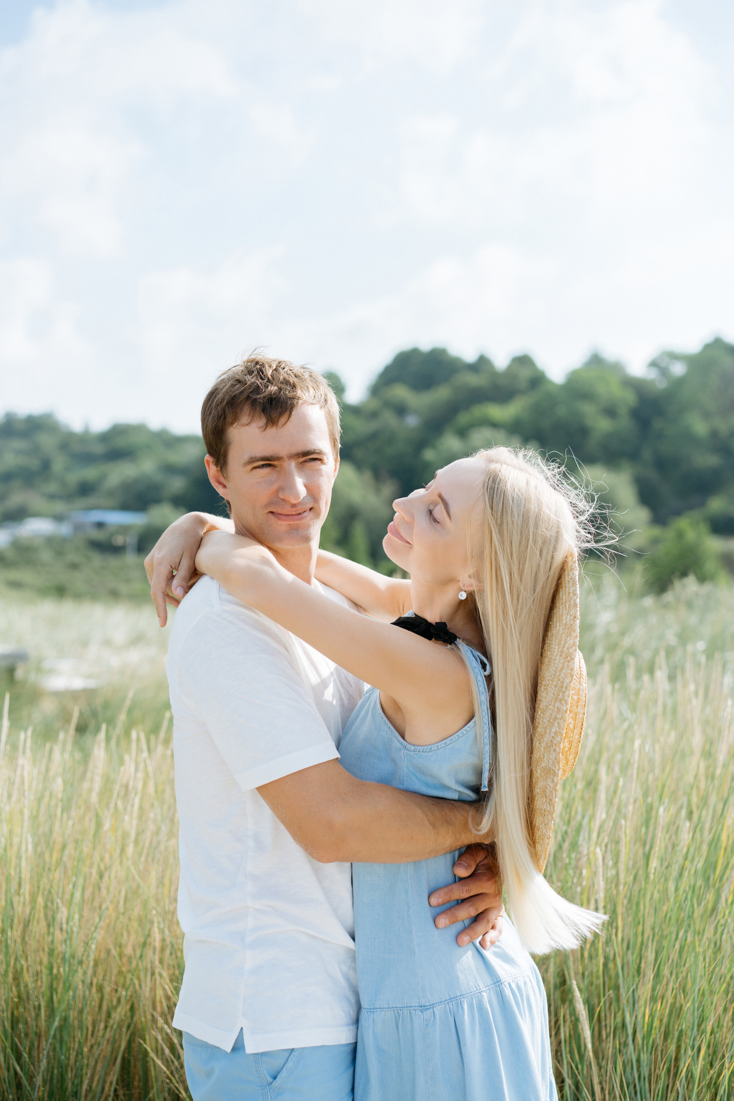 Летняя фотосессия на берегу моря. Свадебный и семейный фотограф в Калининграде Анастасия Гриценко