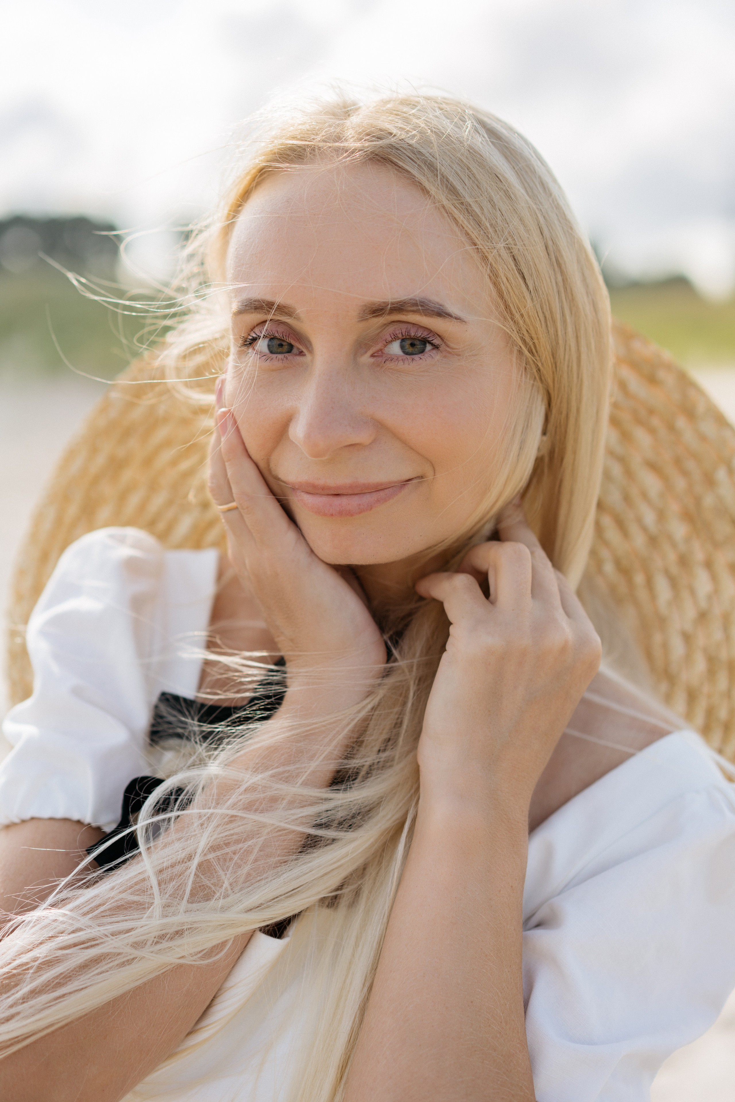 Летняя фотосессия на берегу моря. Свадебный и семейный фотограф в Калининграде Анастасия Гриценко