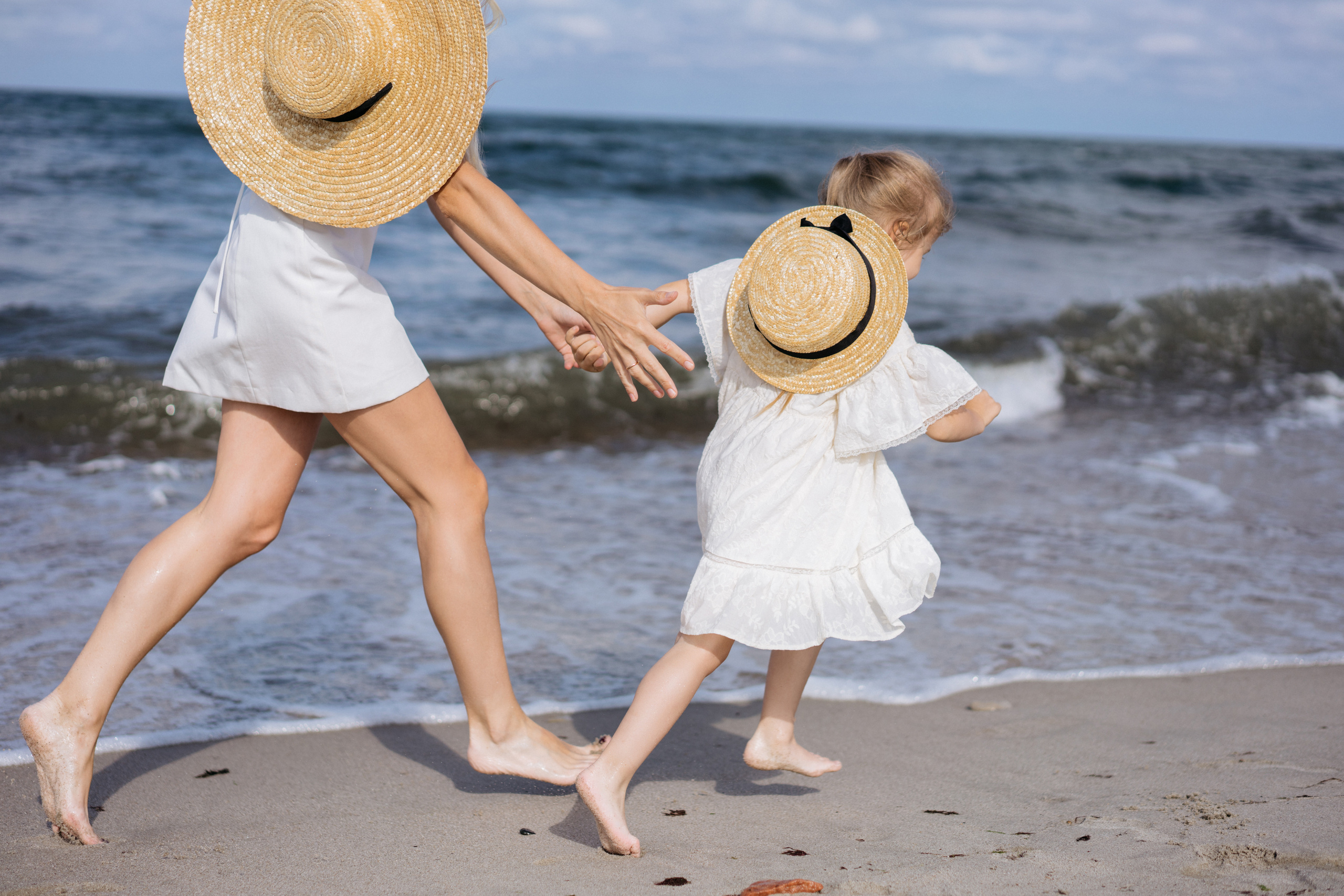 Летняя фотосессия на берегу моря. Свадебный и семейный фотограф в Калининграде Анастасия Гриценко