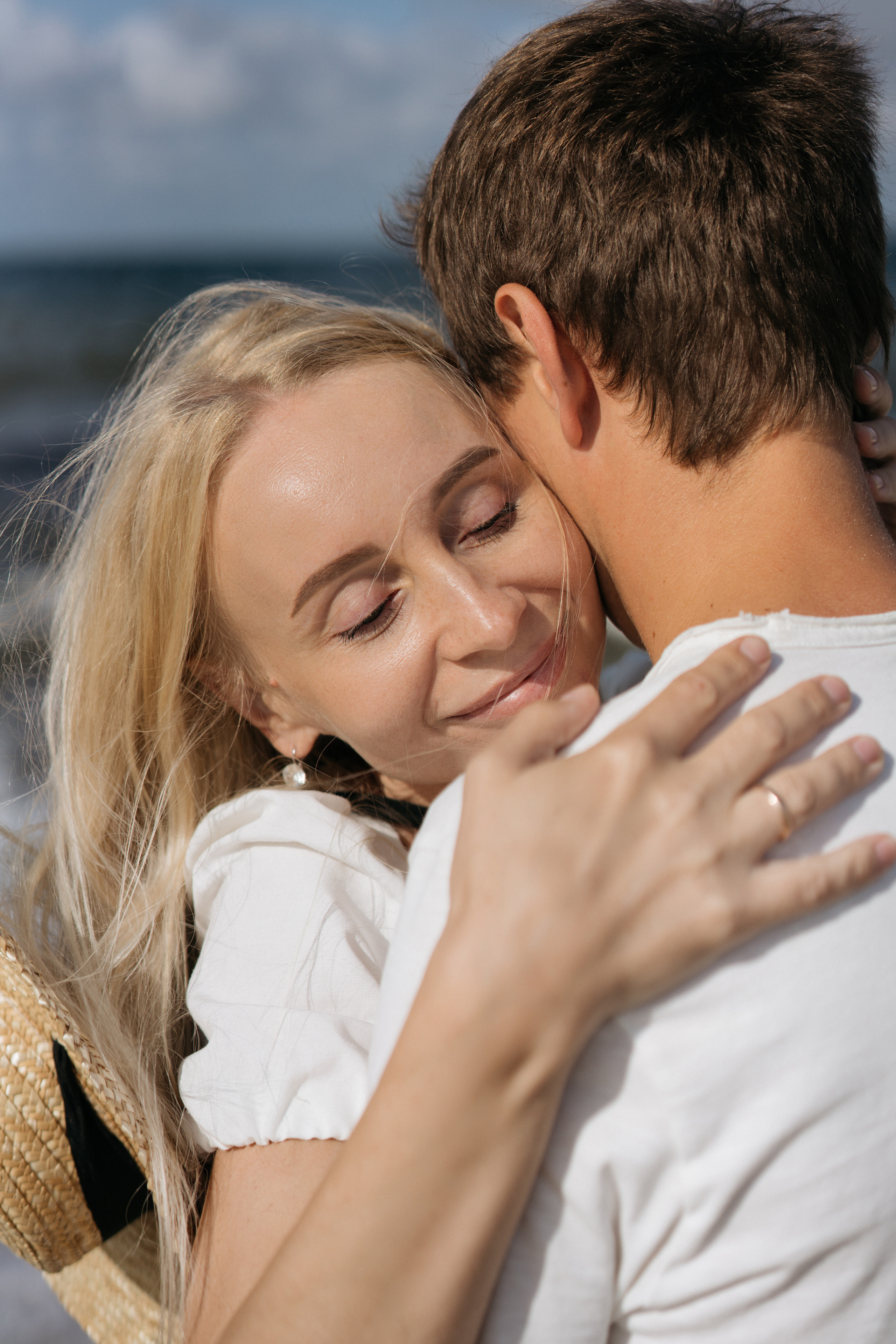 Летняя фотосессия на берегу моря. Свадебный и семейный фотограф в Калининграде Анастасия Гриценко