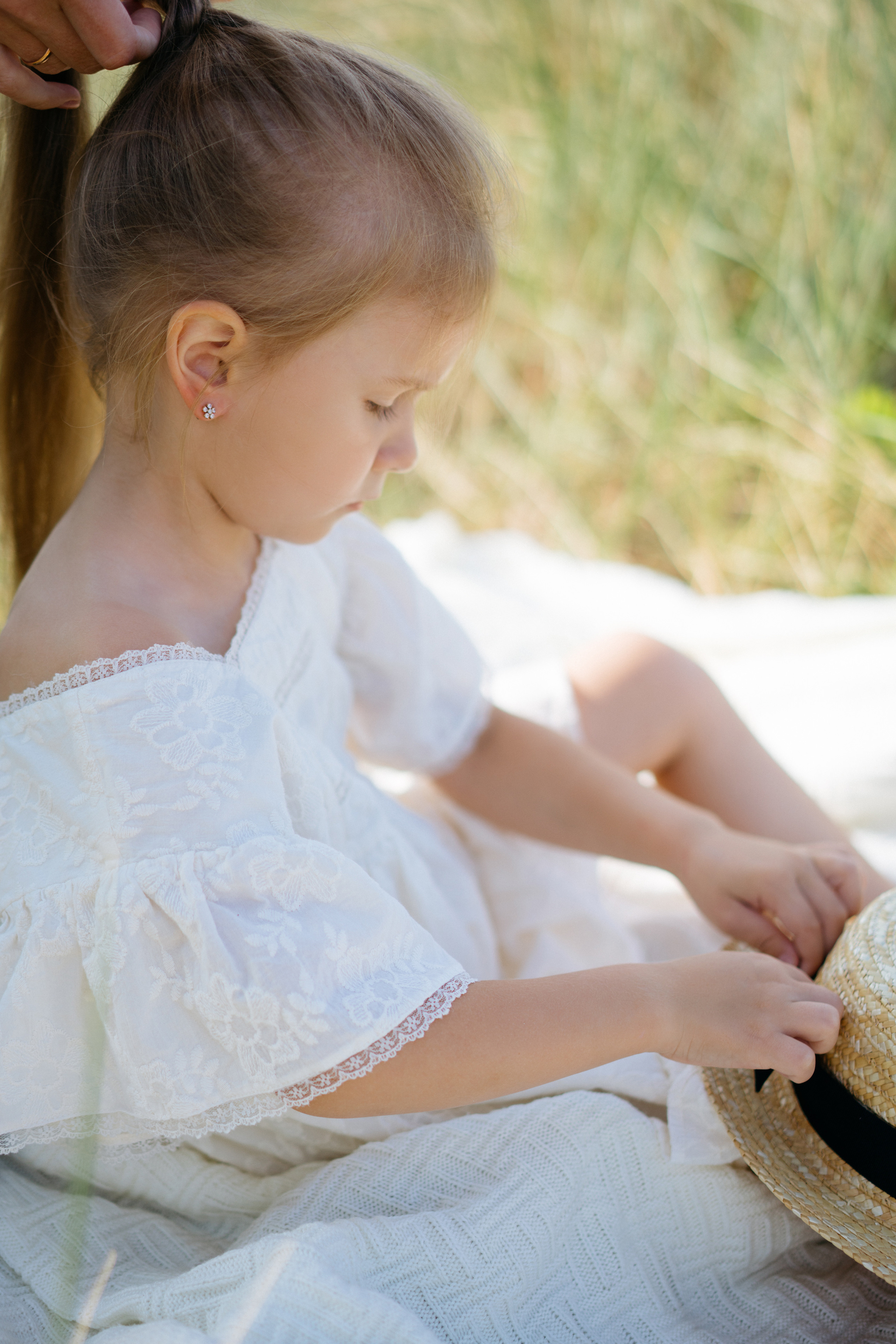 Летняя фотосессия на берегу моря. Свадебный и семейный фотограф в Калининграде Анастасия Гриценко
