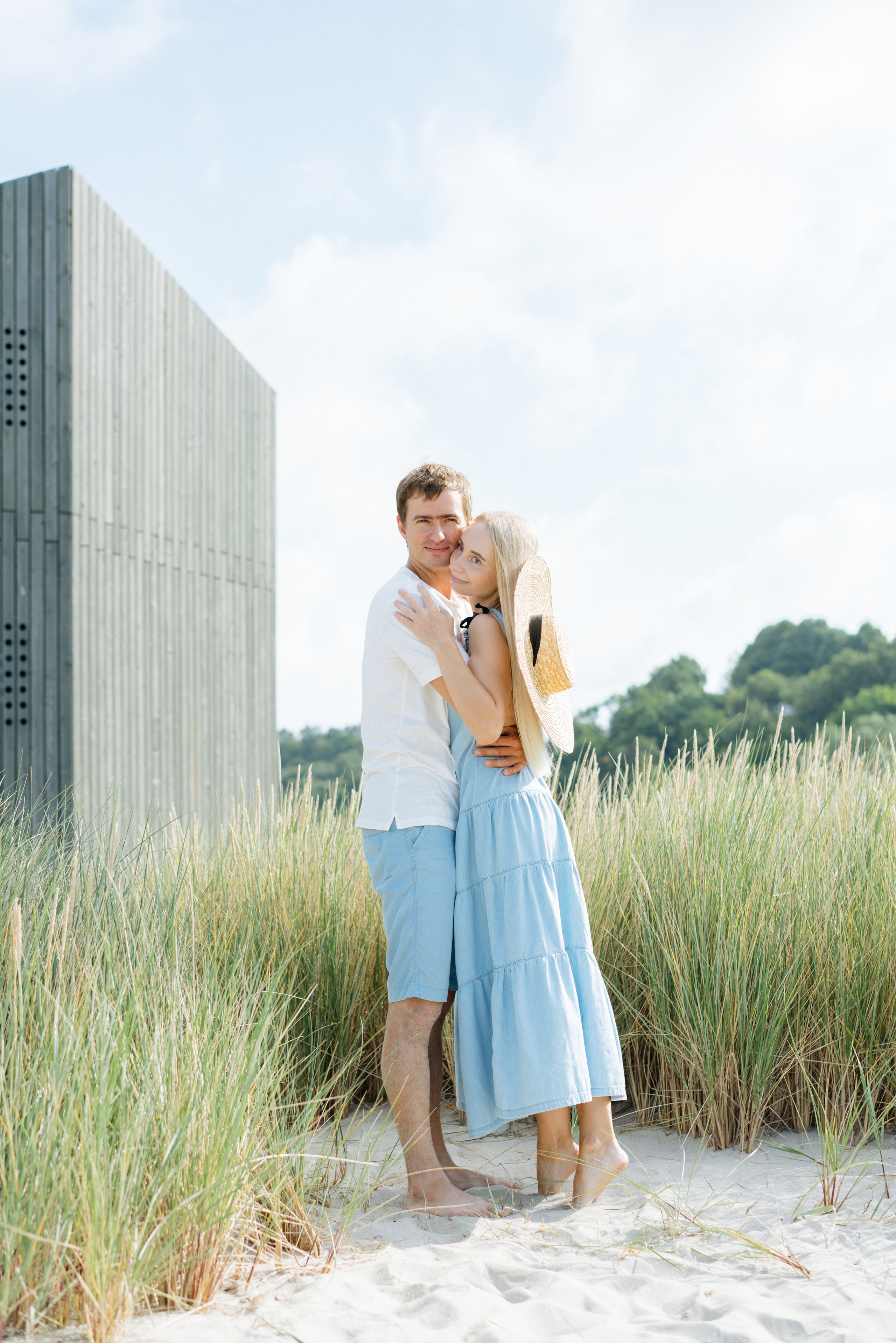 Летняя фотосессия на берегу моря. Свадебный и семейный фотограф в Калининграде Анастасия Гриценко
