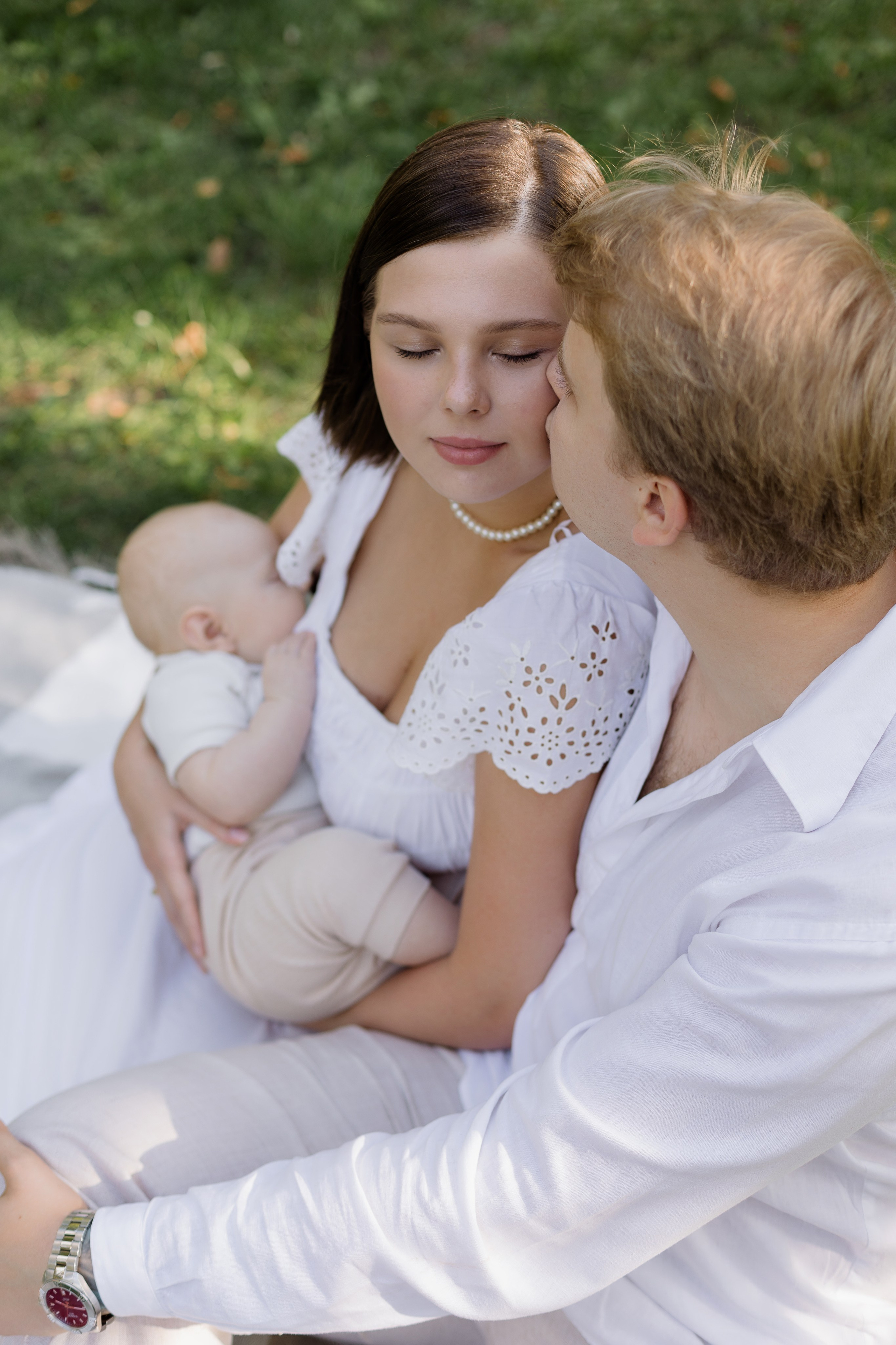 Семейная фотосессия с младенцем. Свадебный и семейный фотограф в Самаре Катя Боб