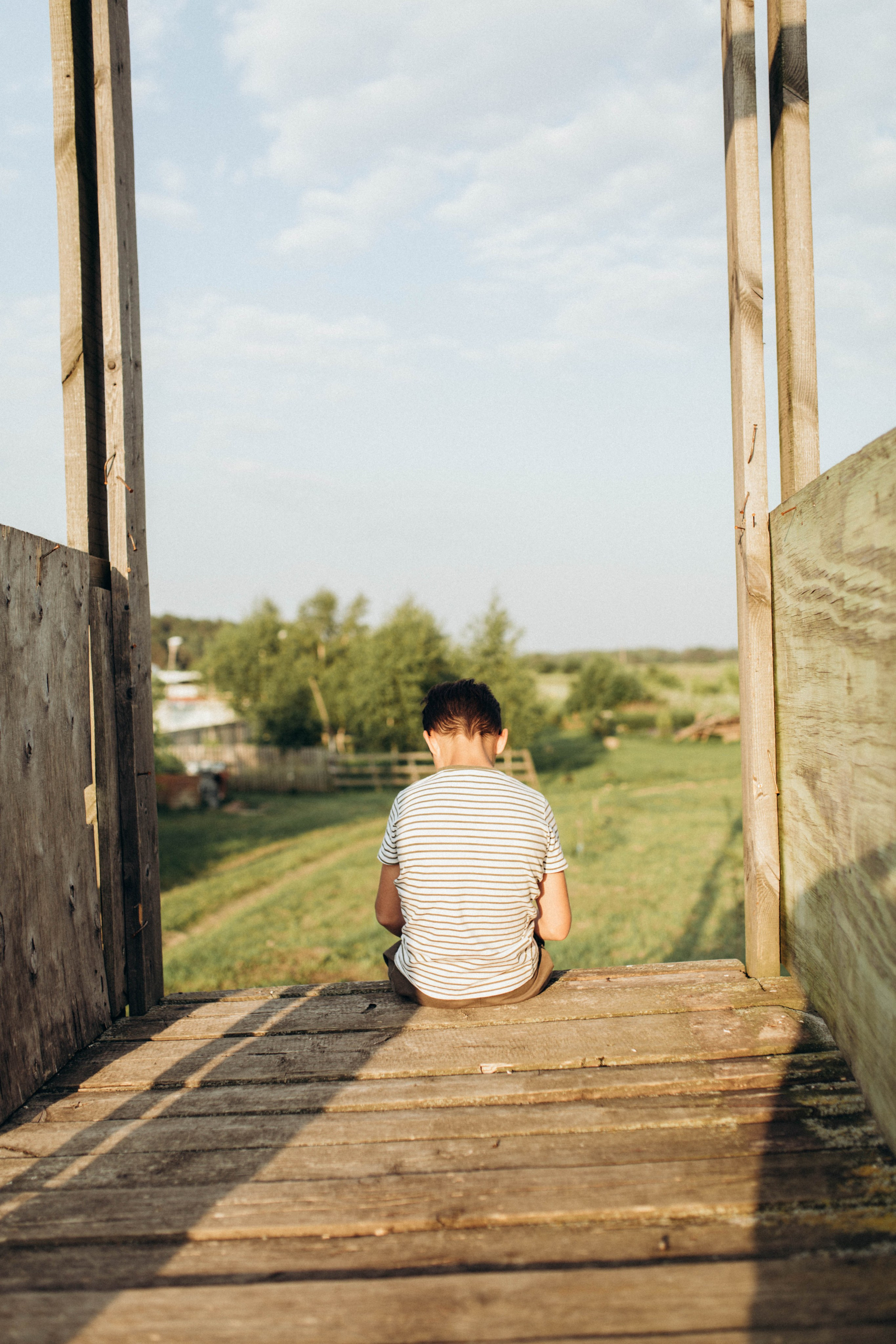 У бабушки в деревне. Фотограф новорожденных Серпухов, Протвино, Москва I Марина Бурмистрова