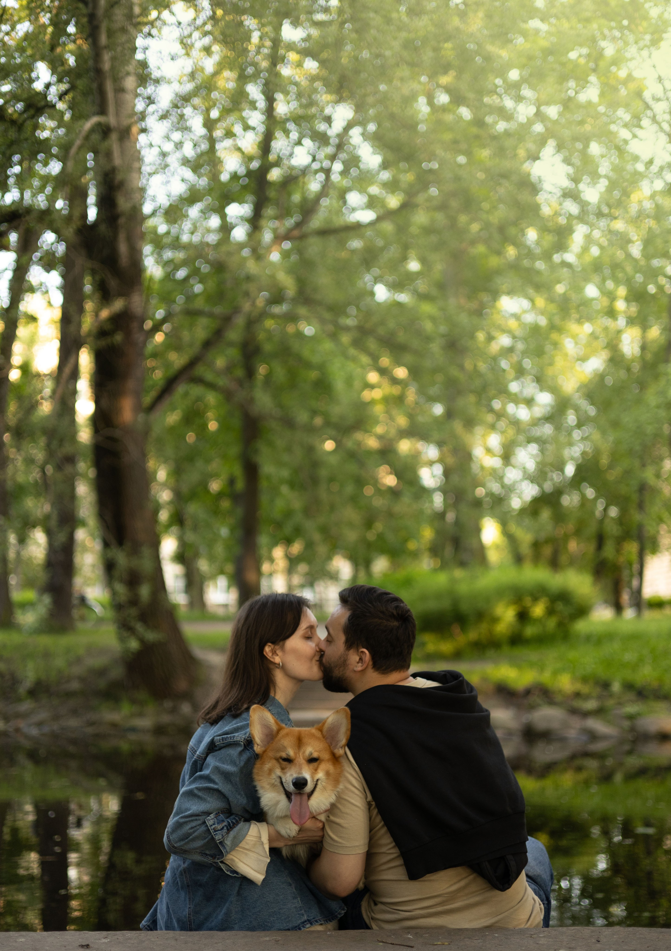 Наташа, Роман и Тео. Фотограф животных Евгения Верцинская