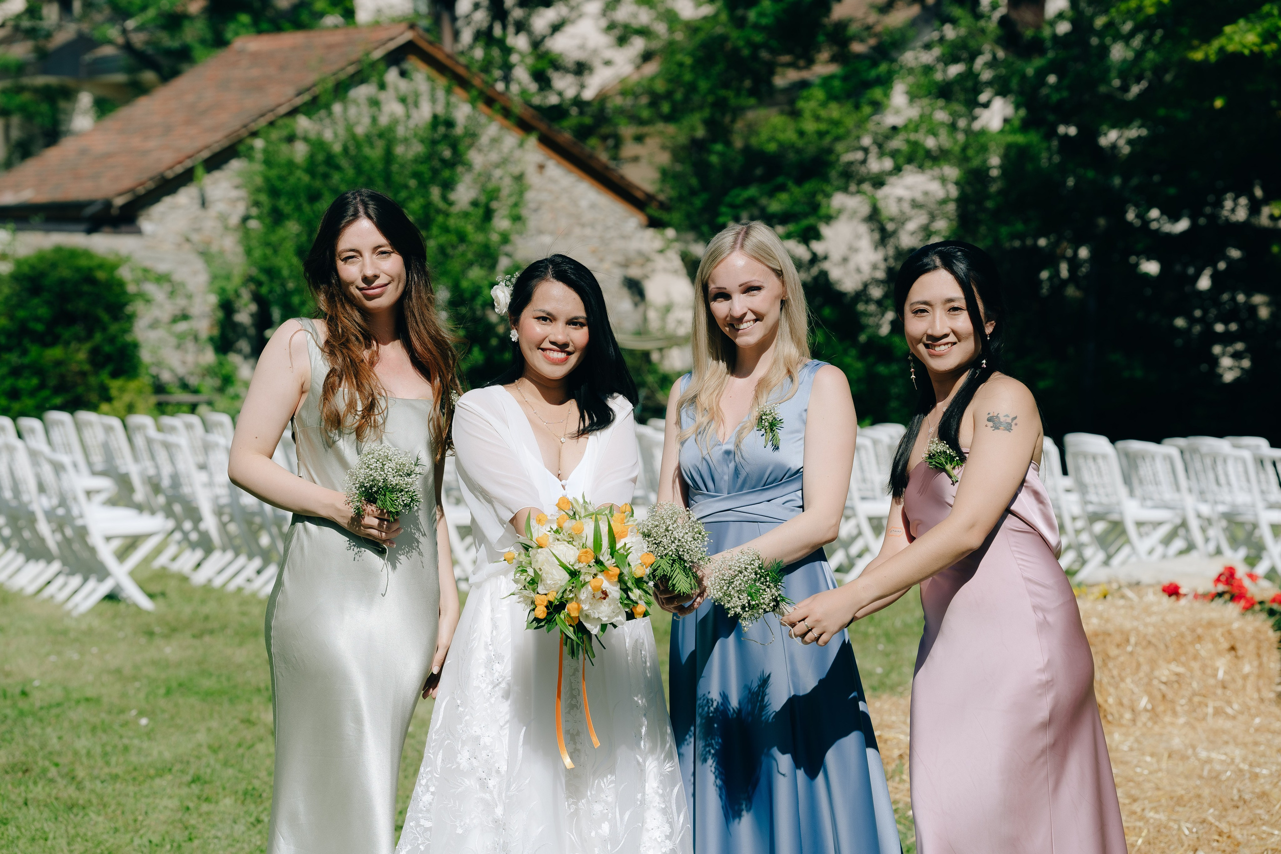 Nhi & Samuel | courtyard. Photographe de Mariage Professionnelle — Genève & Suisse Romande | Tanya Creator