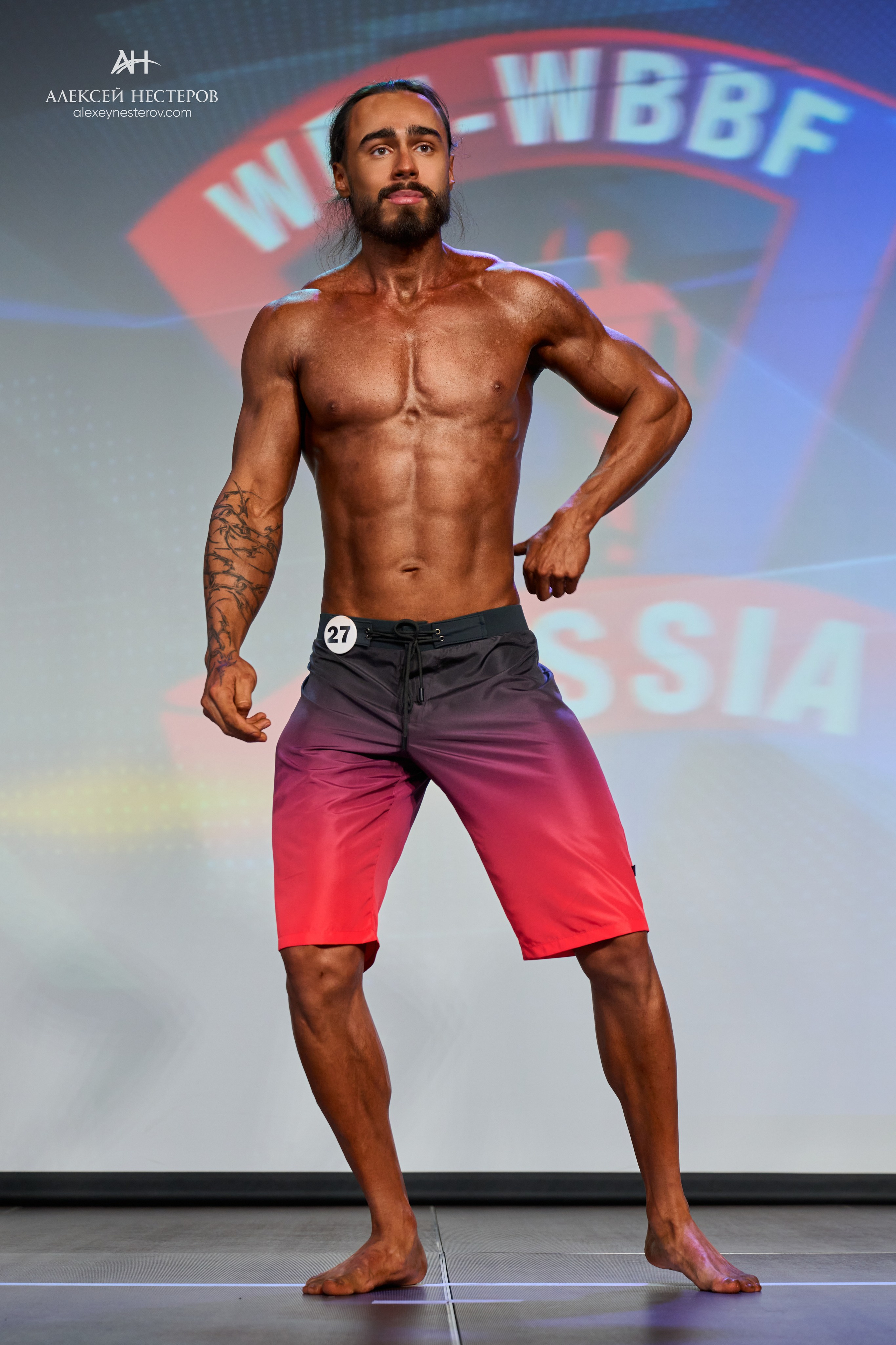 Фото с турнира «Прометей 2, WFF-WBBF Russia» 26 октября 2025. Спортивный фитнес фотограф Алексей Нестеров