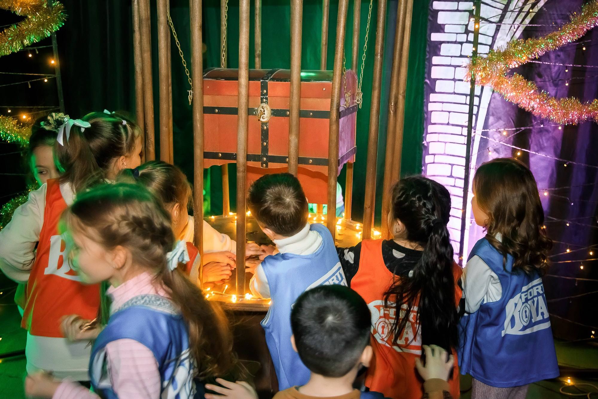 Фотосъемка детского дня рождения на квесте. Фотограф в Саратове Ольга Мазлова