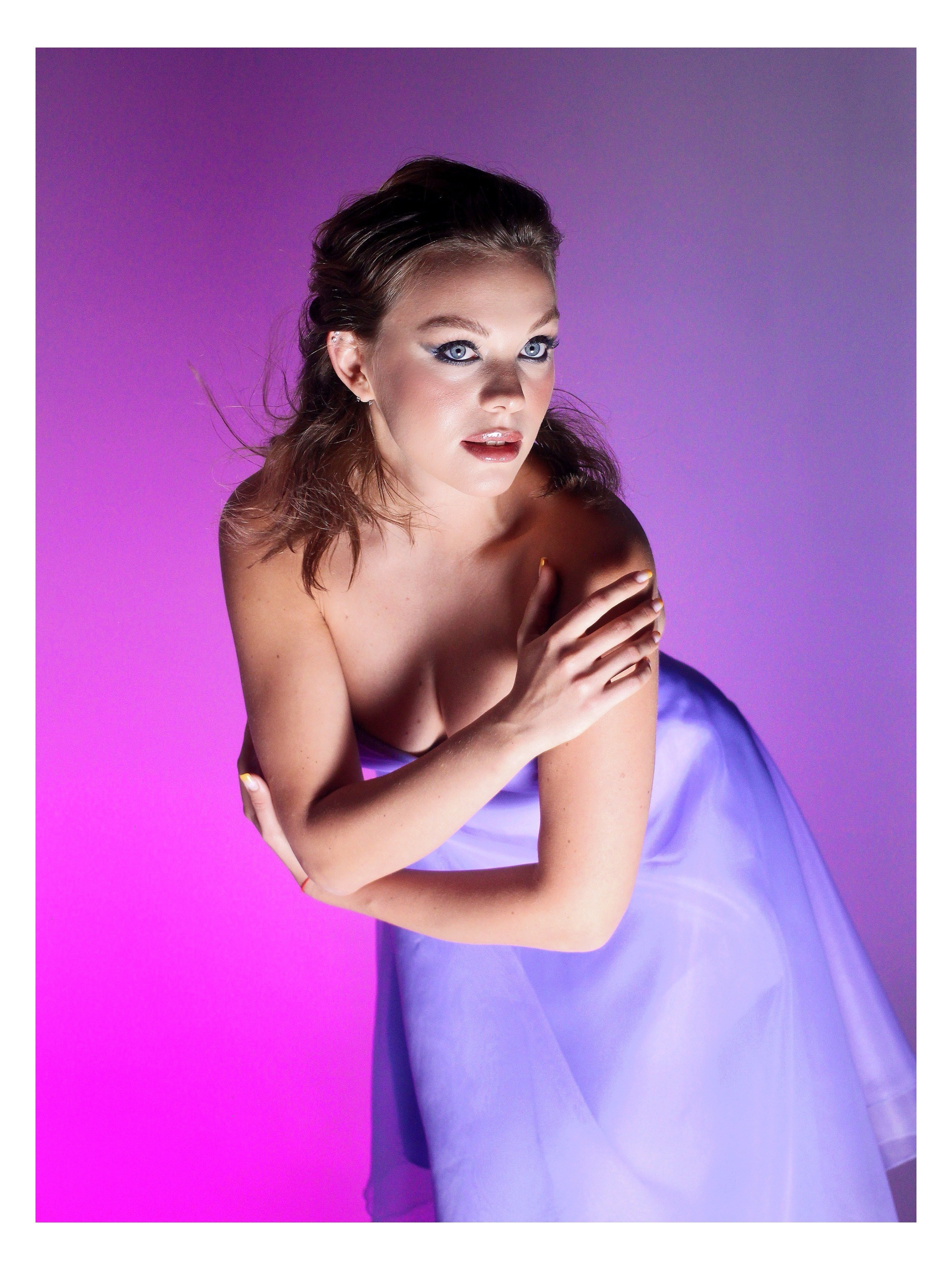 Лиана, съемка в сиудии. Photography Eva