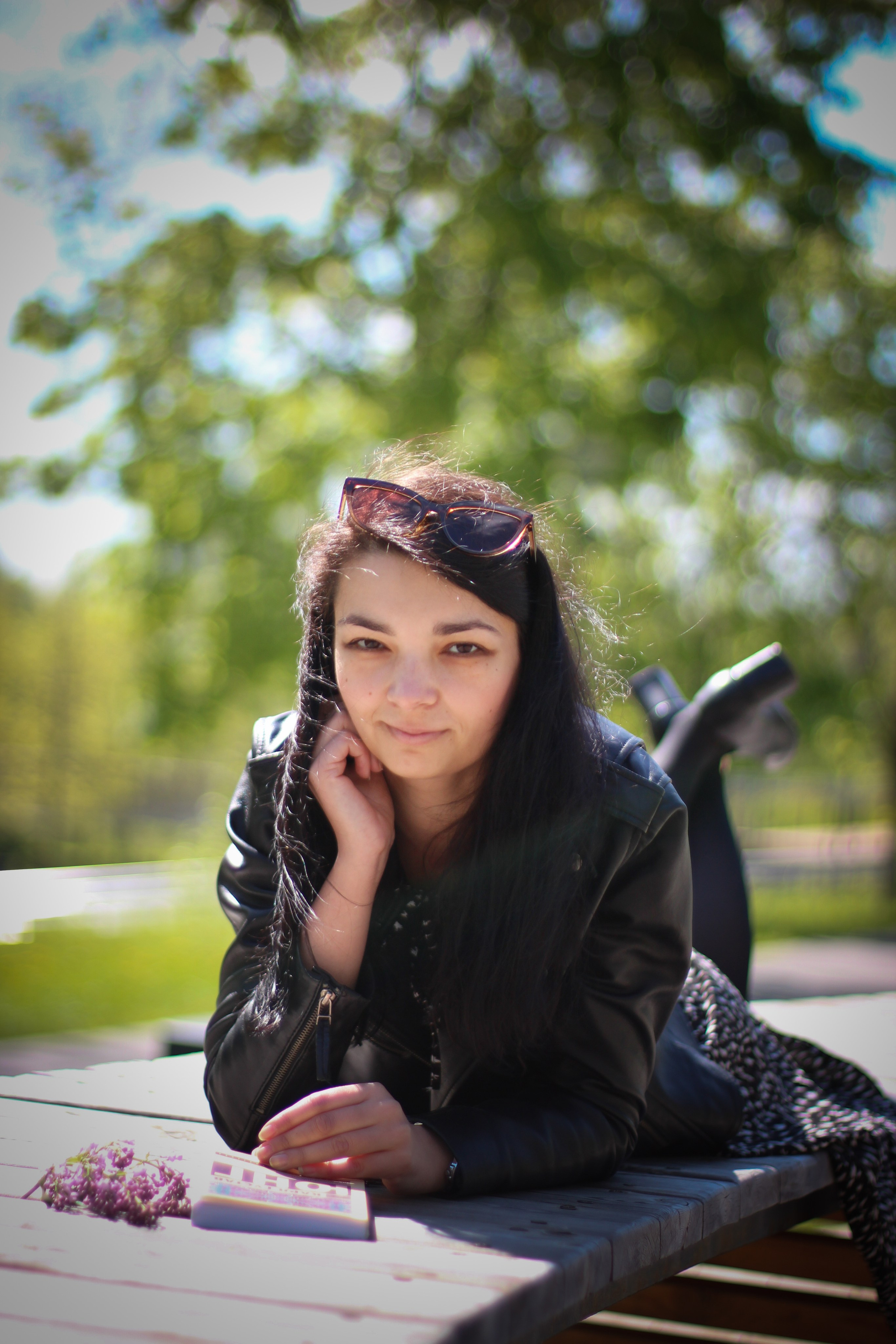 Екатерина. Фотопрогулка в парке Яуза, май. Ваш личный фотограф в Москве Мила