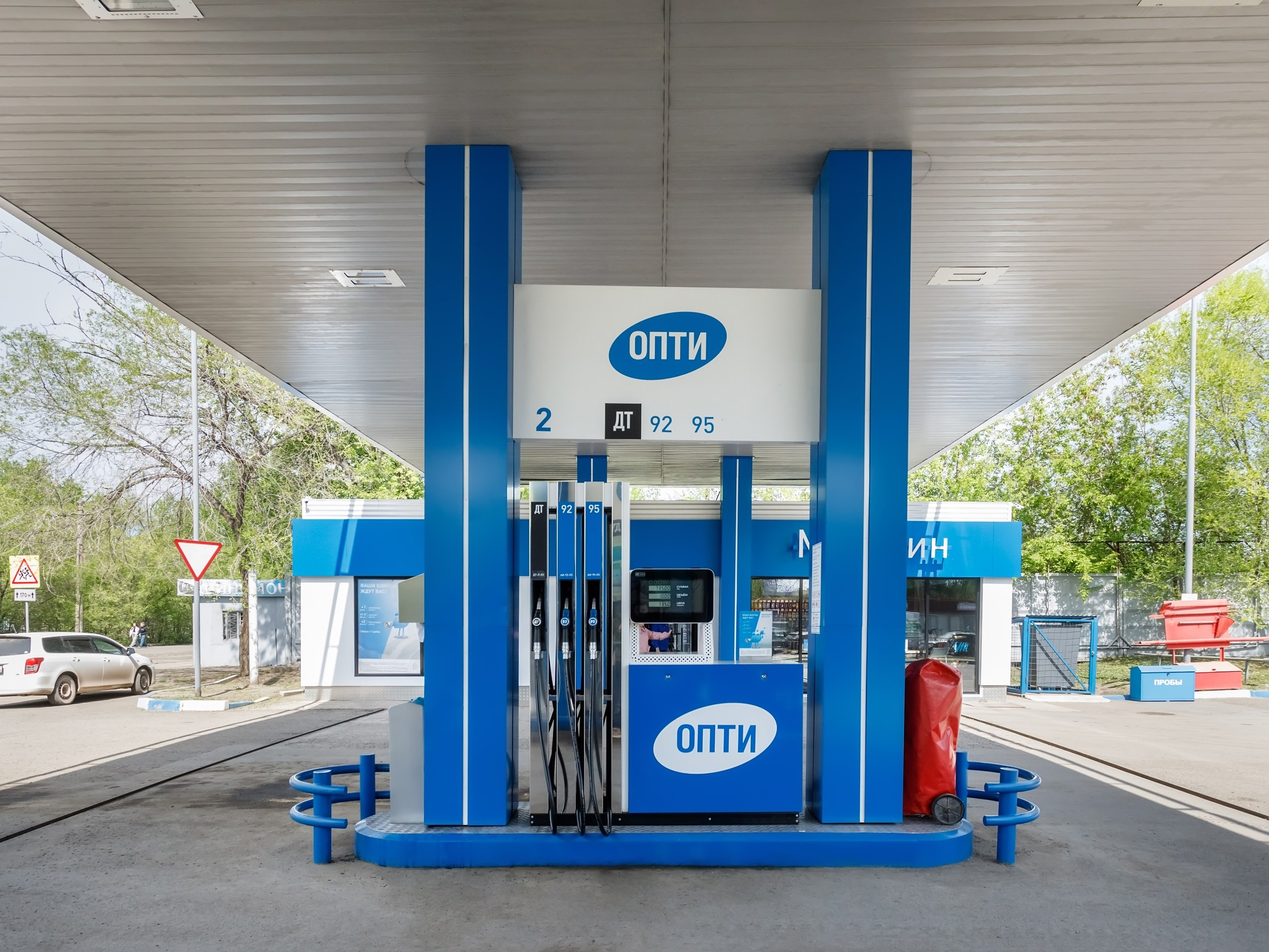 Опти АЗС. Газпром нефти
