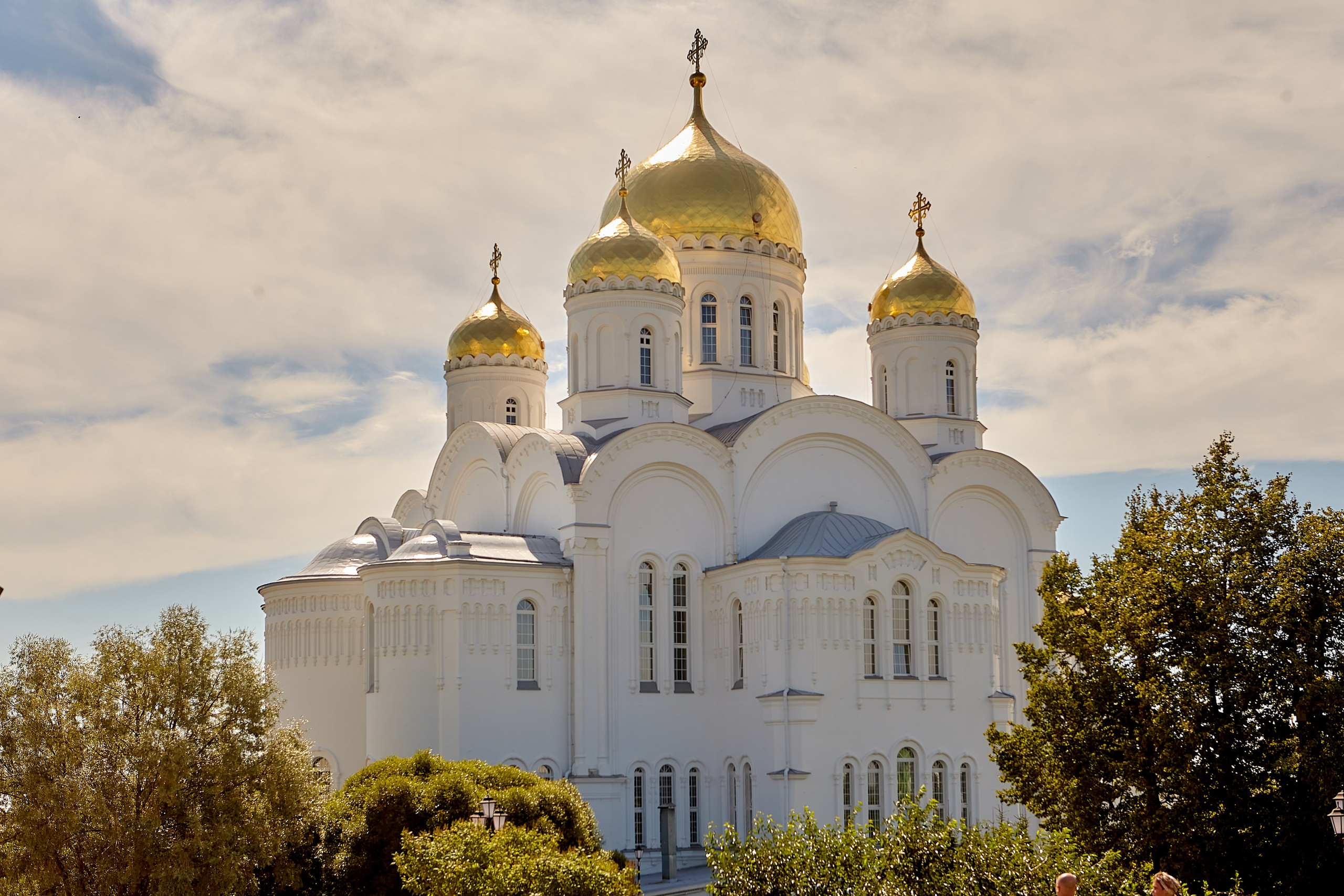 Величие православного храма в Дивеево, запечатлённое Николаем Головановым, г. Дзержинск.
