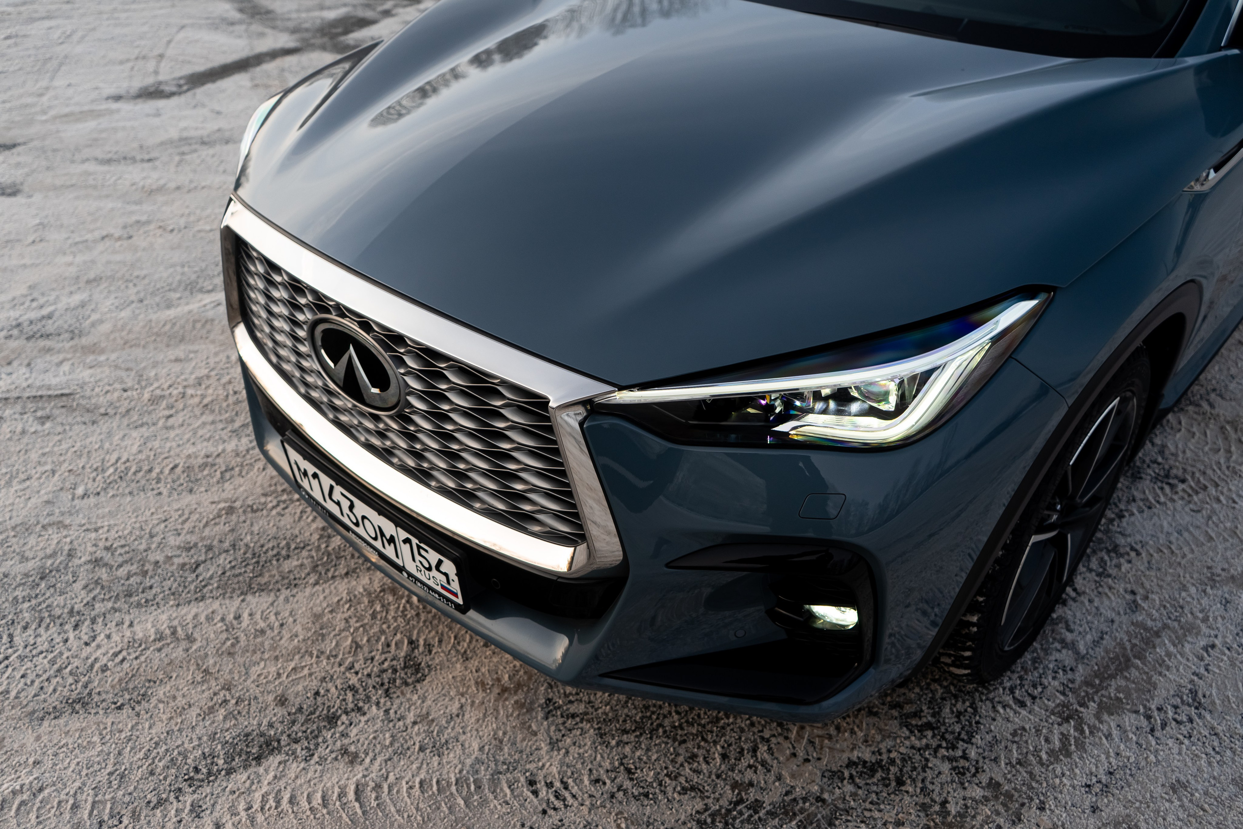 INFINITI QX55. Фотограф в Новосибирске Владислав Унтерберг