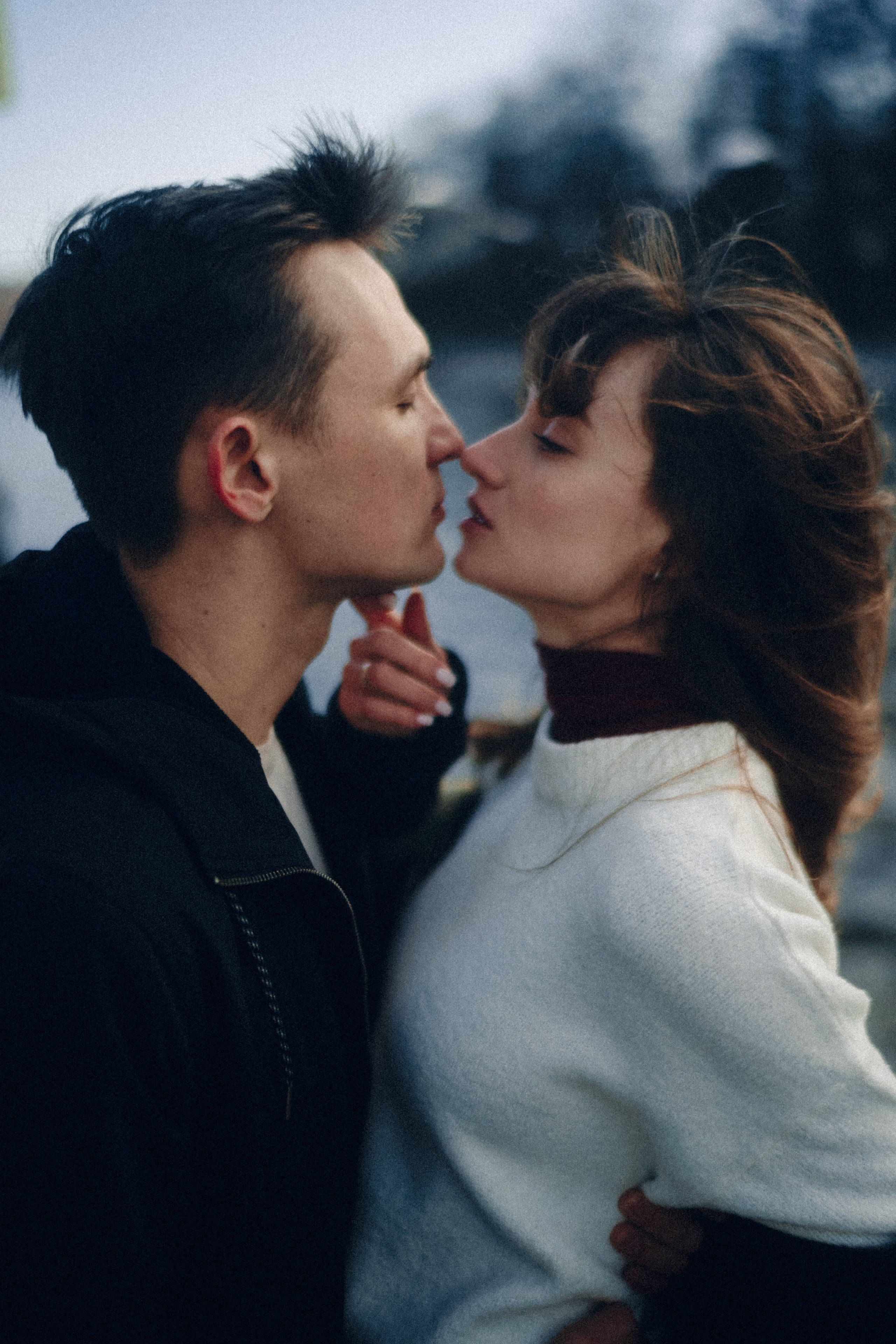 Любовная фотосъёмка на улицах в Петербурге