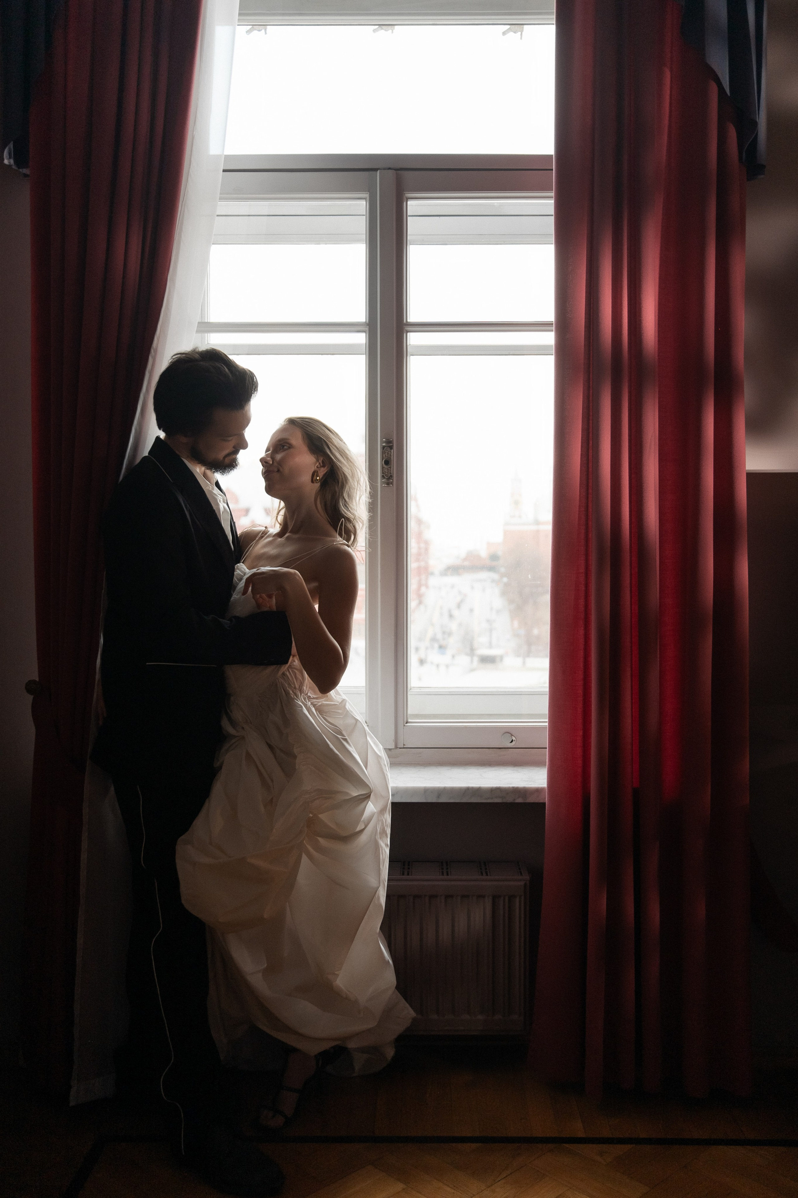 Свадебная фотосессия в гостинице "Националь". Ярослава Ерина — свадебный фотограф в Москве