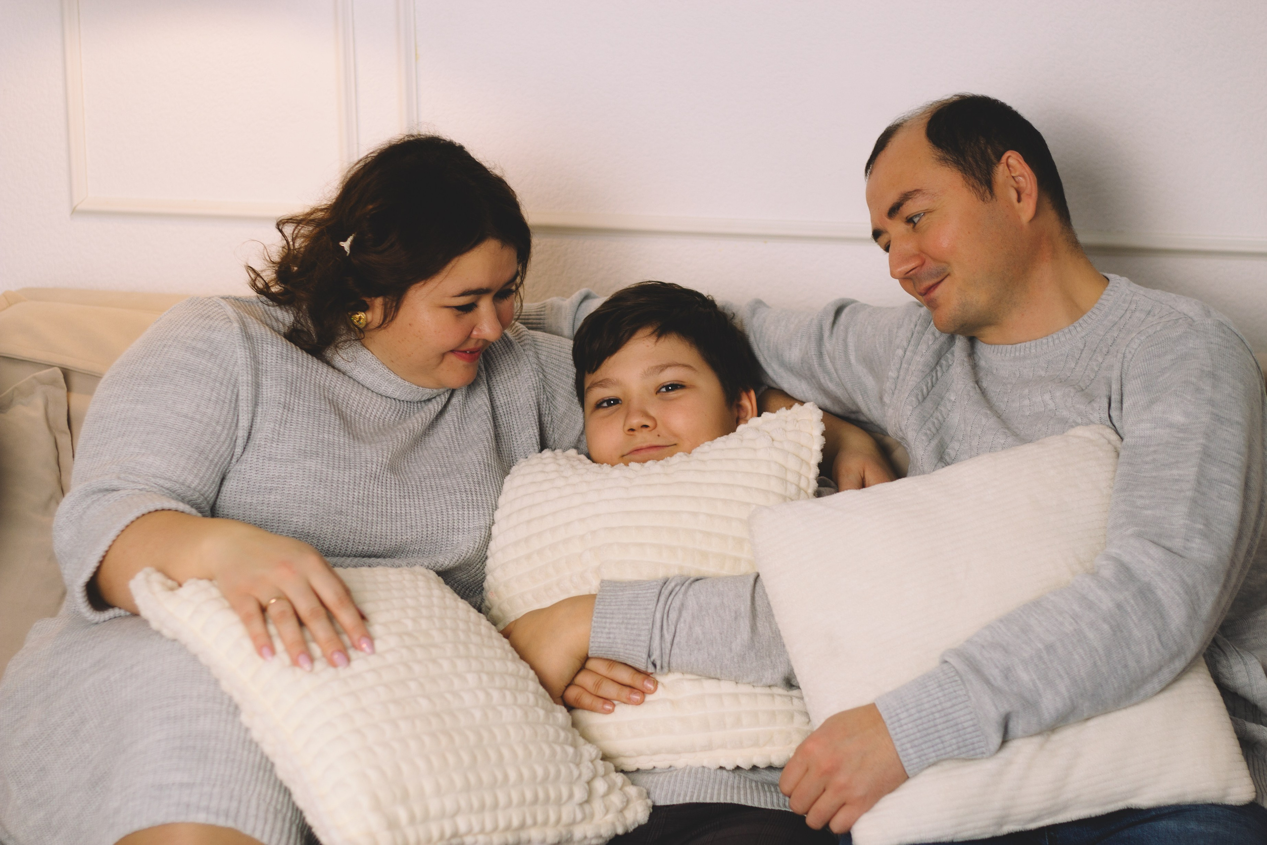 Алла, Евгений и Рома. Фотограф Вологда Кристина Малухина