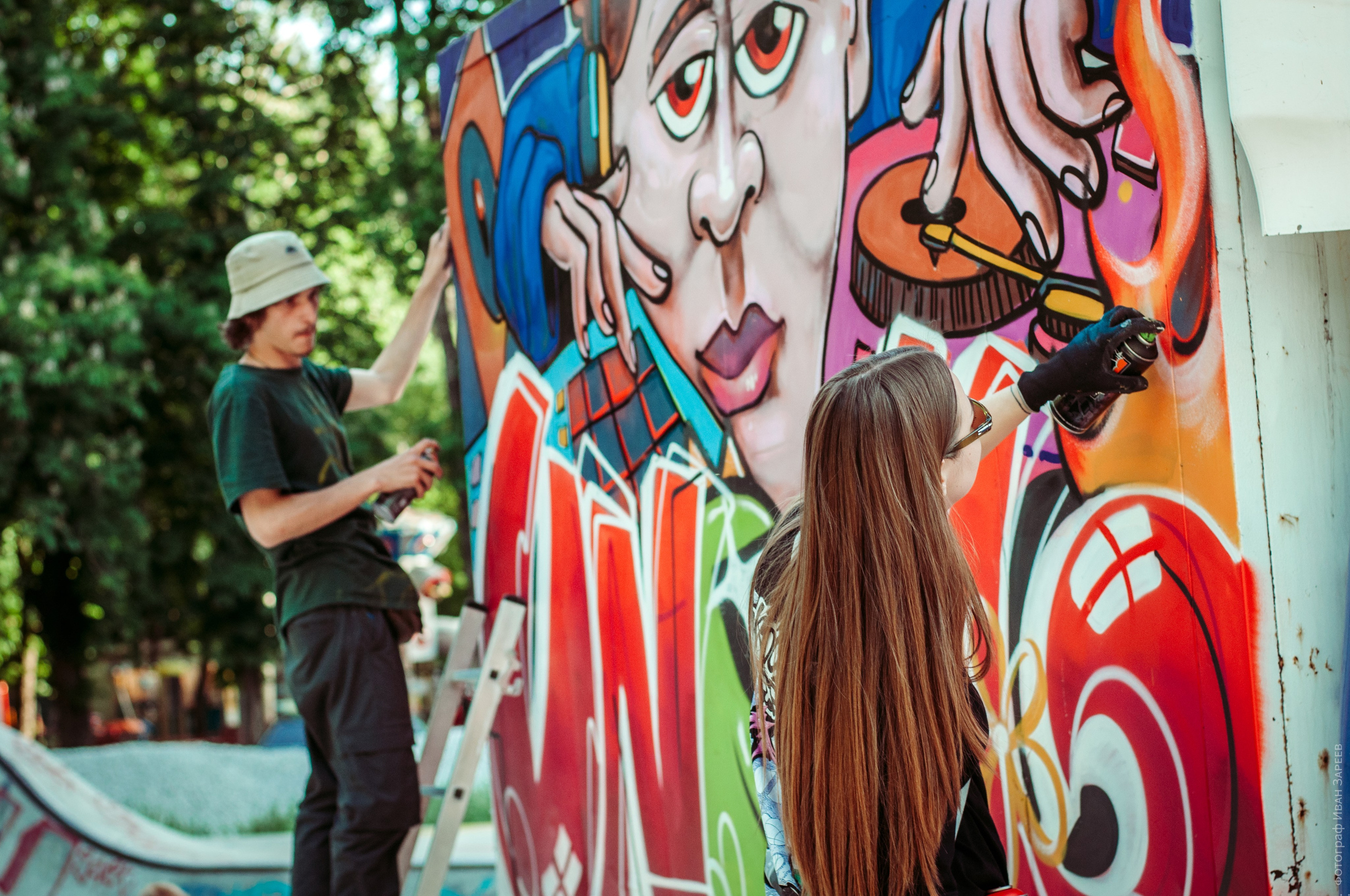 Граффити и брейкинг. Репортажный фотограф в Симферополе Зареев Иван