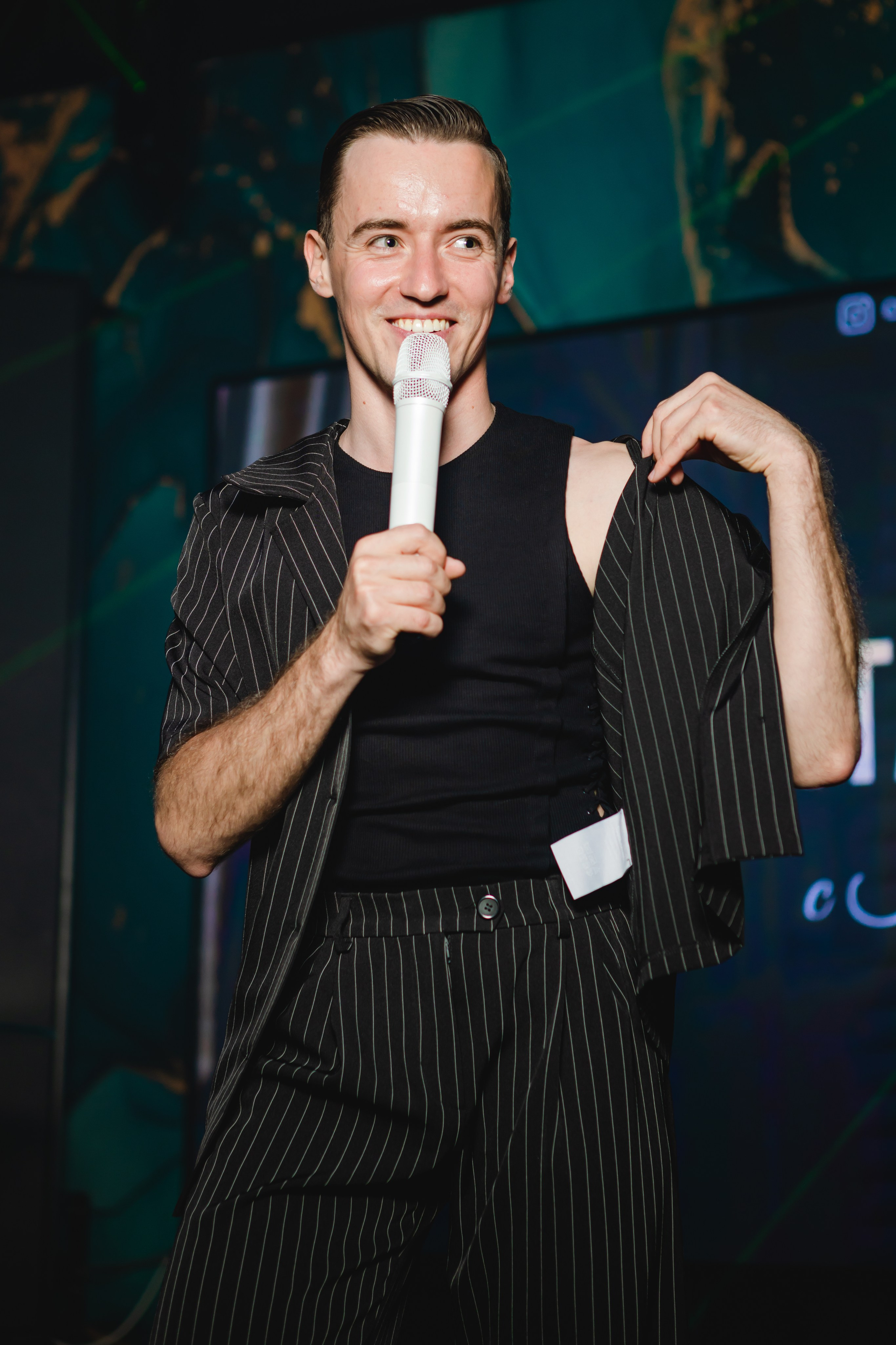 Ивенты и Конференции. Сайт с красивыми фотографиями и людьми