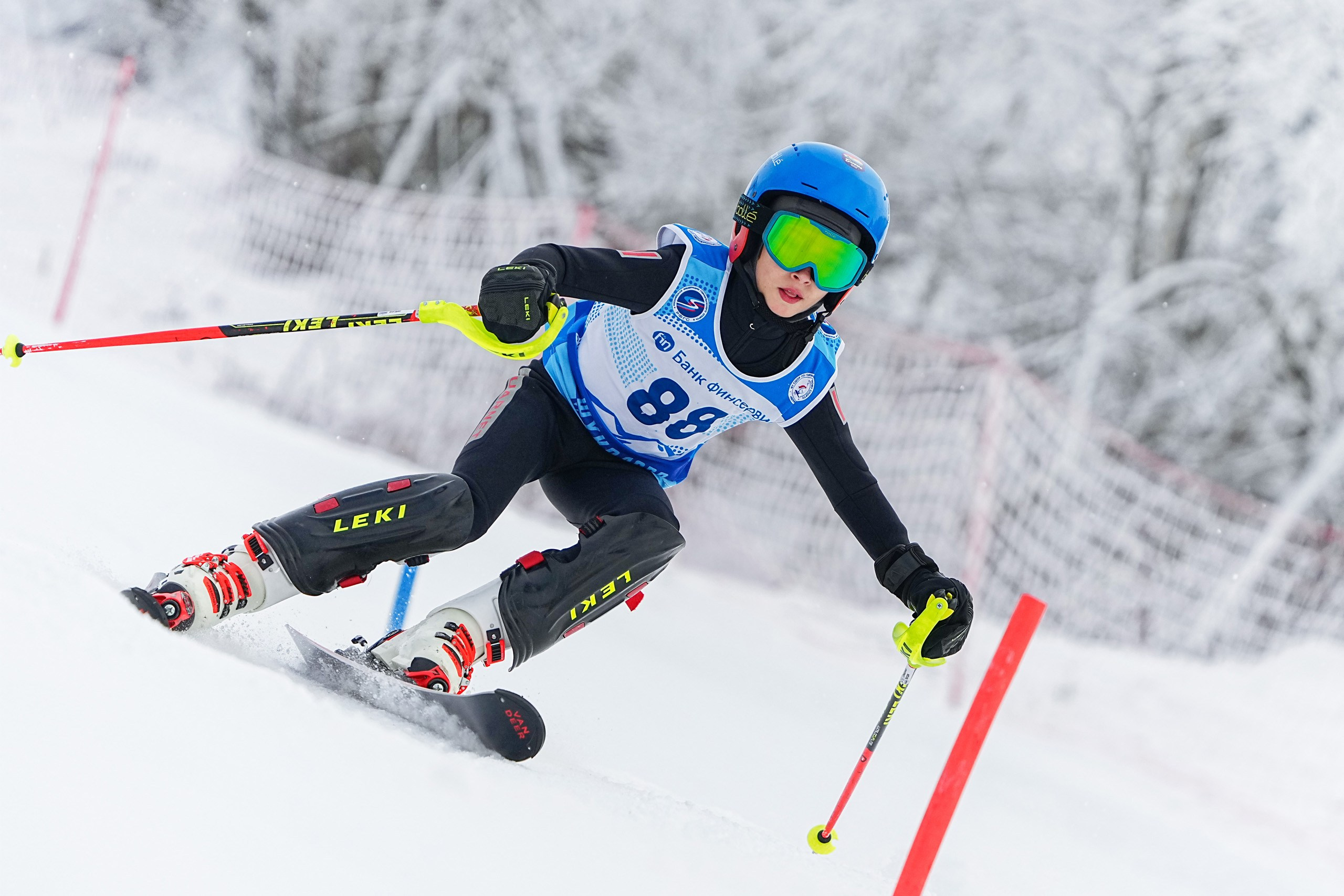 Горные лыжи. Региональные соревнования «На приз Клуба Волен». GS U12. Фотограф Студитский Евгений