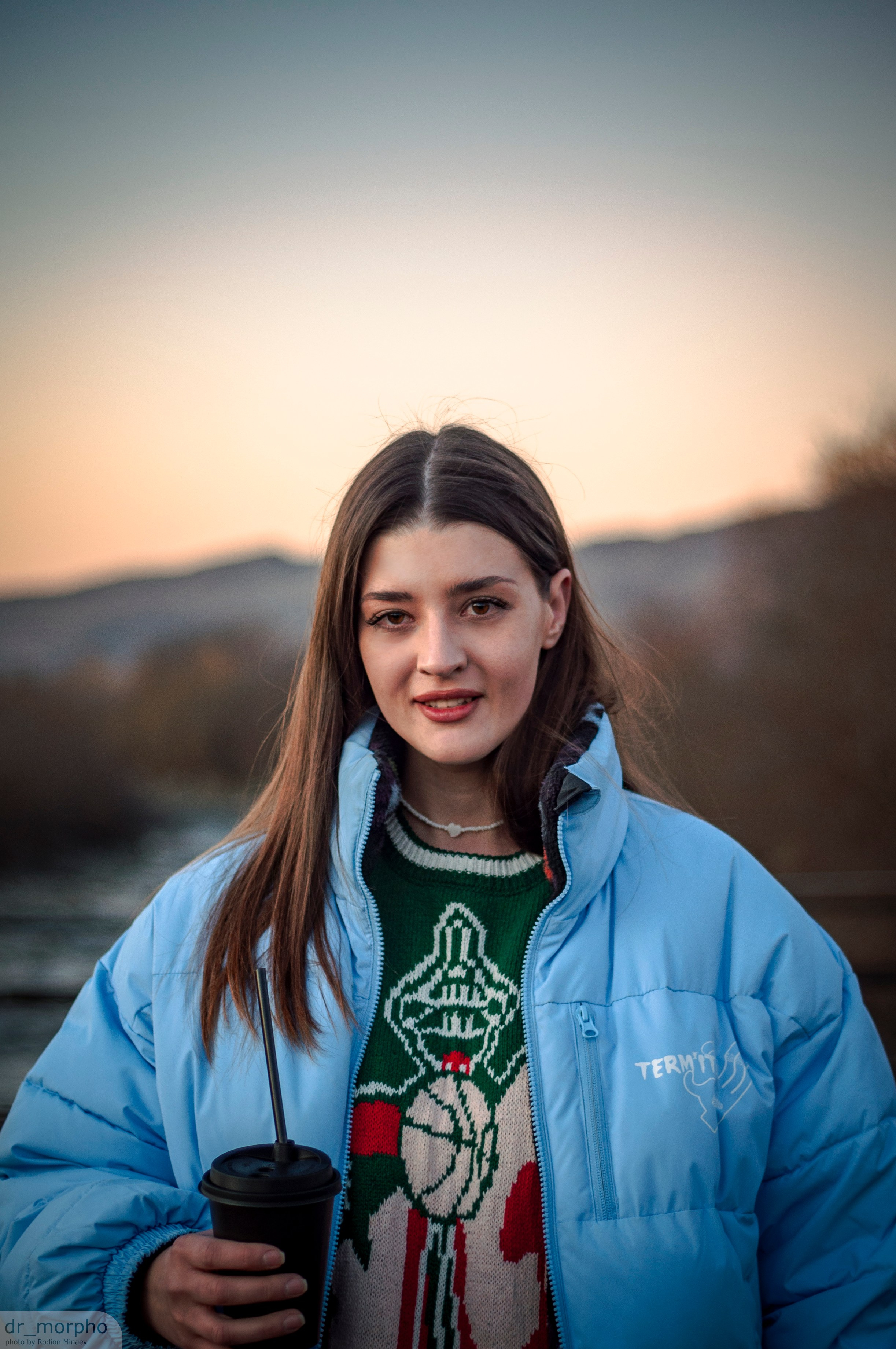 Фото человека в Архызе