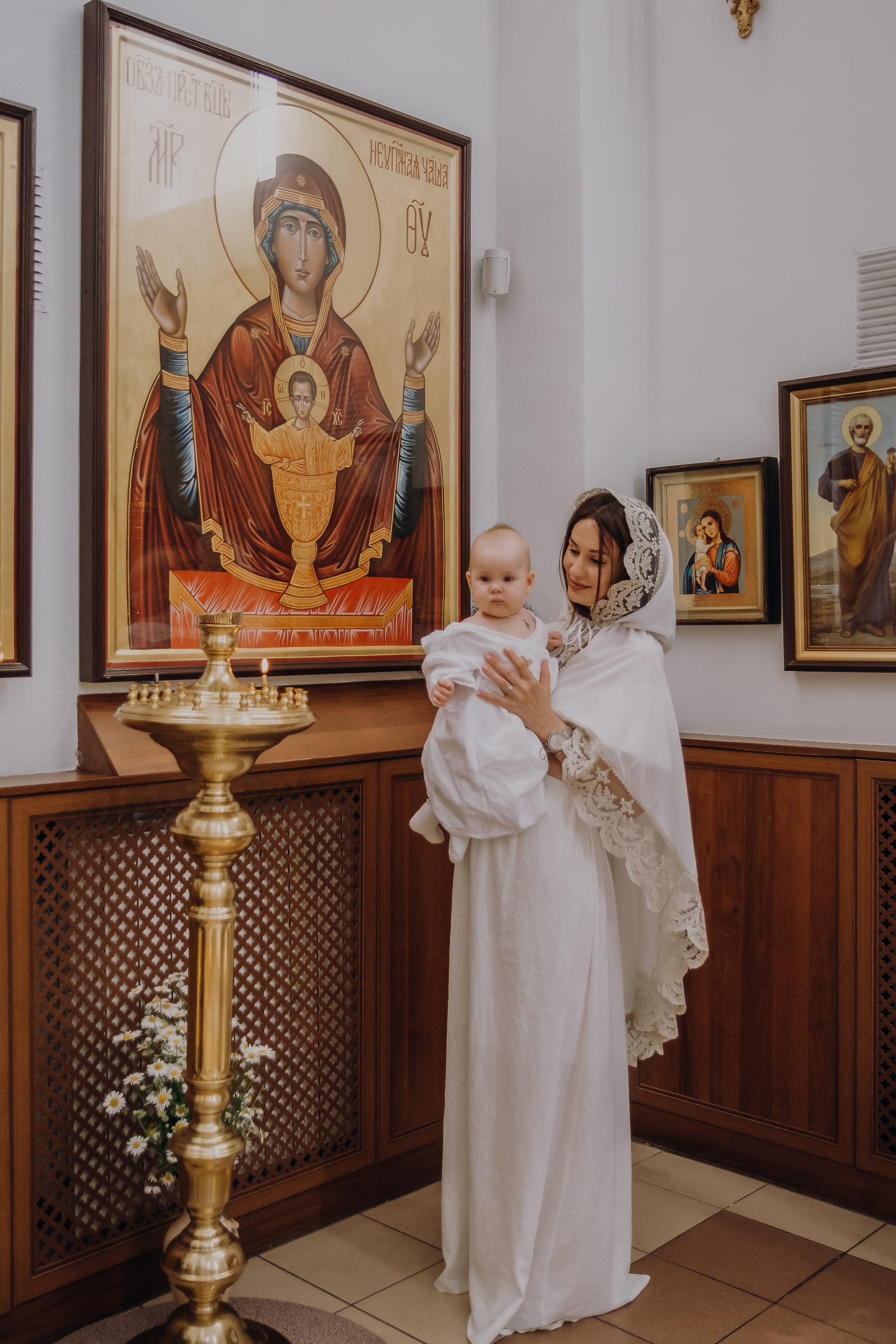 Крещение Таисии. Семейный и детский фотограф Кущ Наташа
