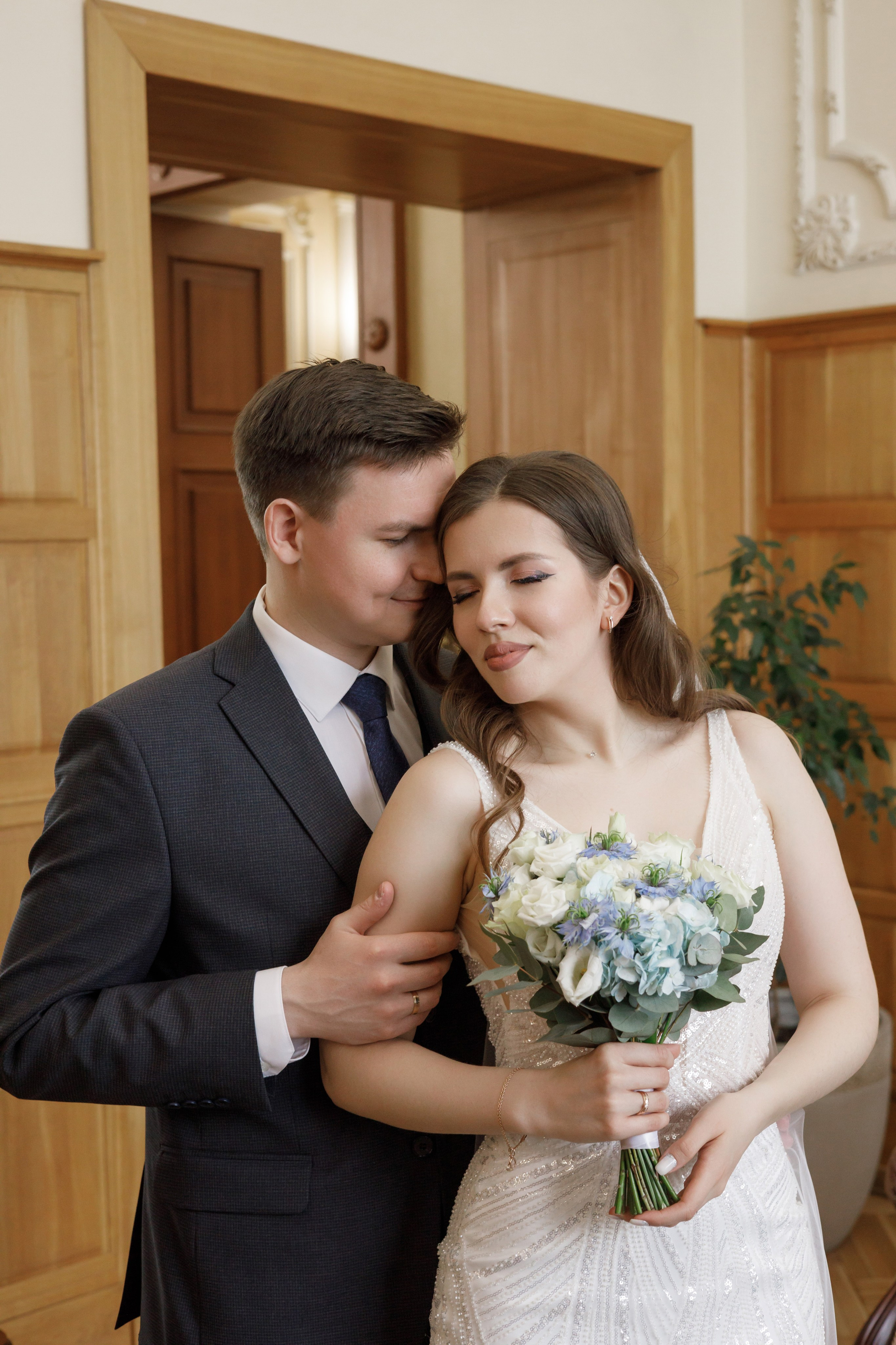 Даша и Дима, Грибоедовский ЗАГС. Свадебный и репортажный фотограф (Москва, Королев и другие)