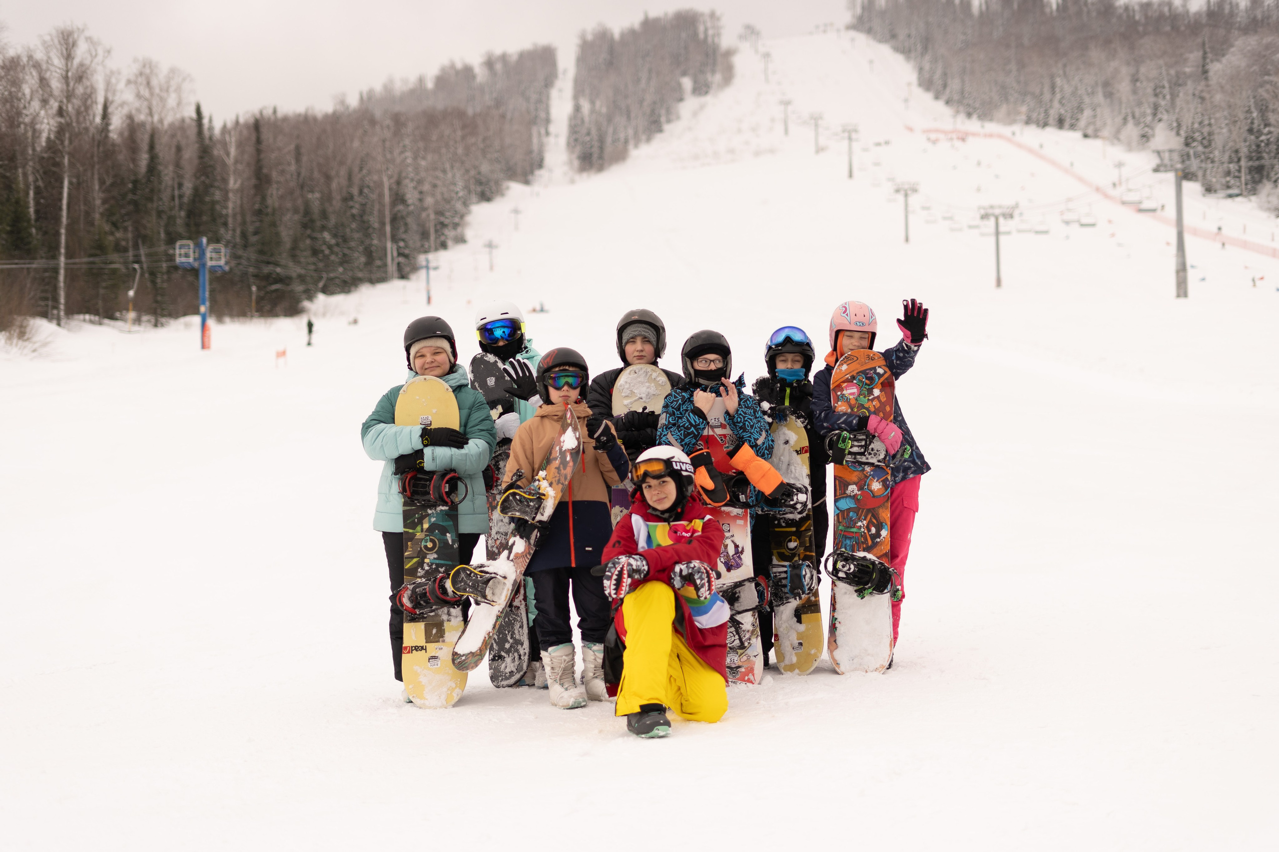 Репортаж Детский Лагерь. Анастасия Паршукова — фотограф Шерегеш Новосибирск