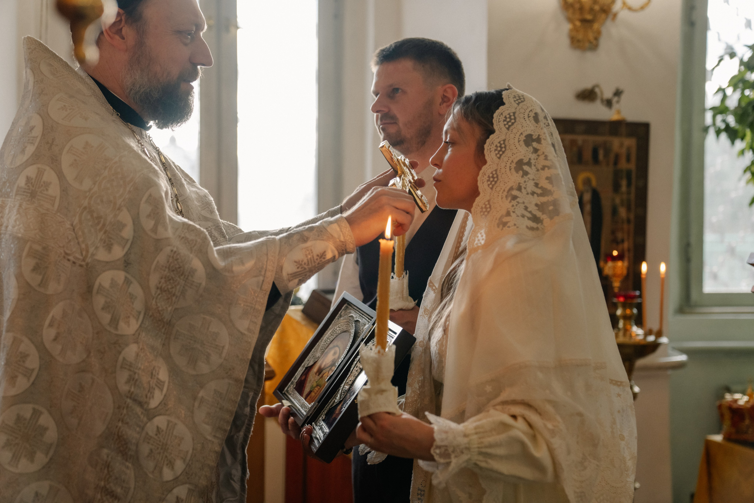 Венчание Олега и Елены. Семейный и детский фотограф Москва Дарья Бугра