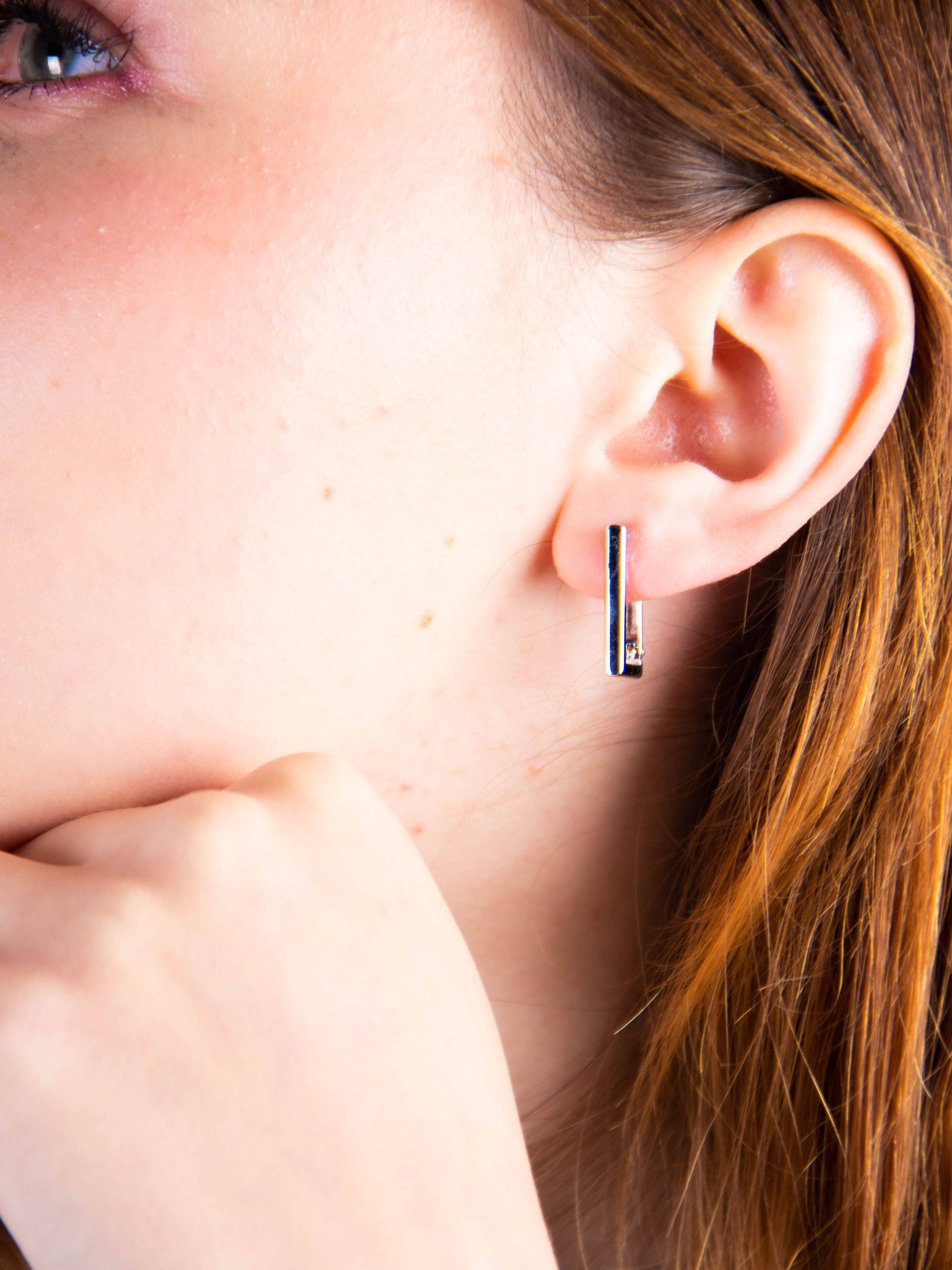 Серьги серебро. «Матрица»