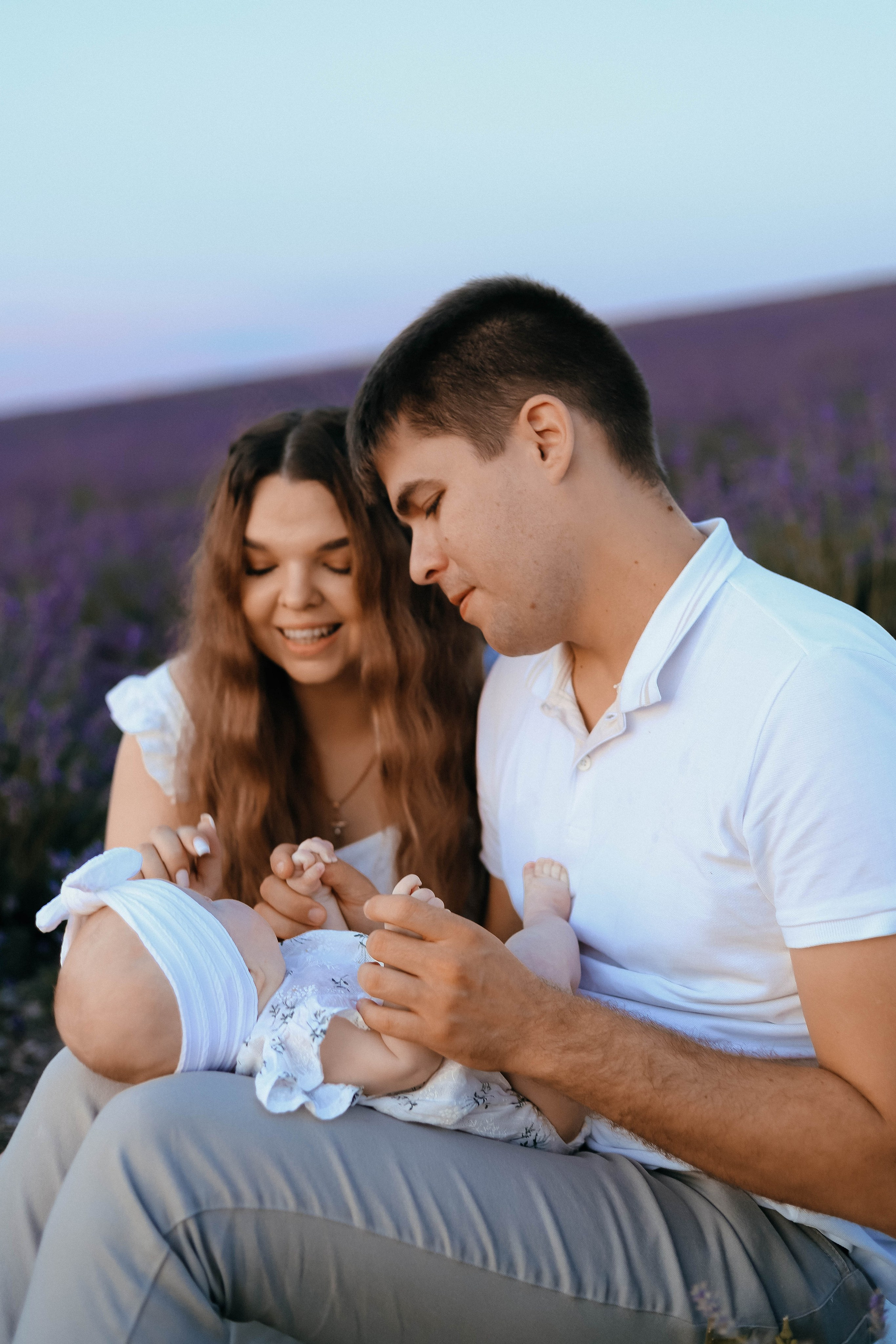 Тамара и Сергей в лаванде. Женский/Детский фотограф в Симферополе Вероника Слепогина