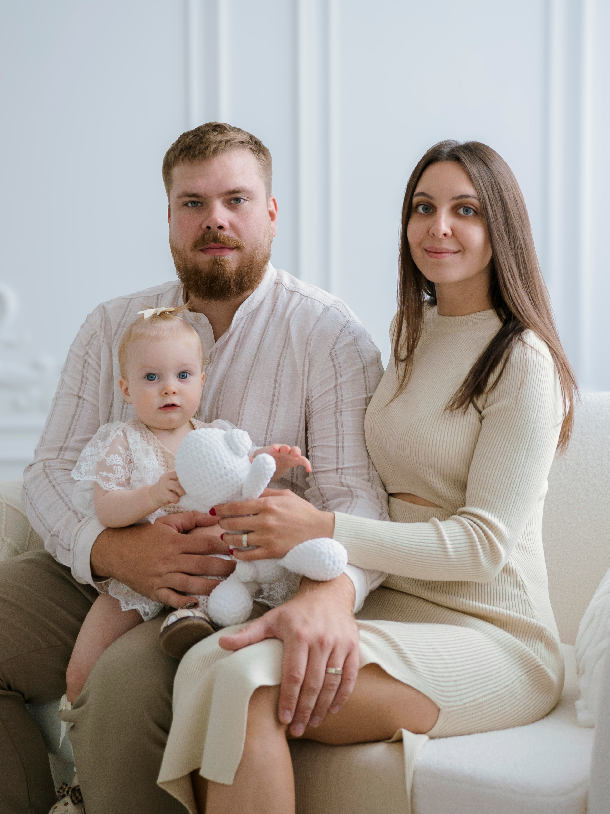 Vasilisa is 1 year old. Портретный фотограф Москва Белогорцев Сергей