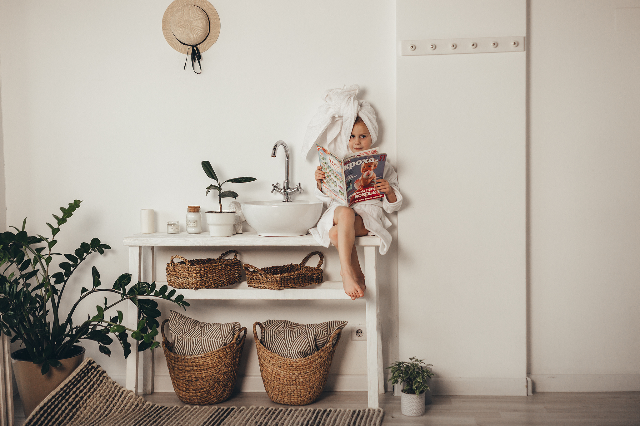 Ира и Маша, утро мамы и дочки. Семейный фотограф в Москве Марина Петра