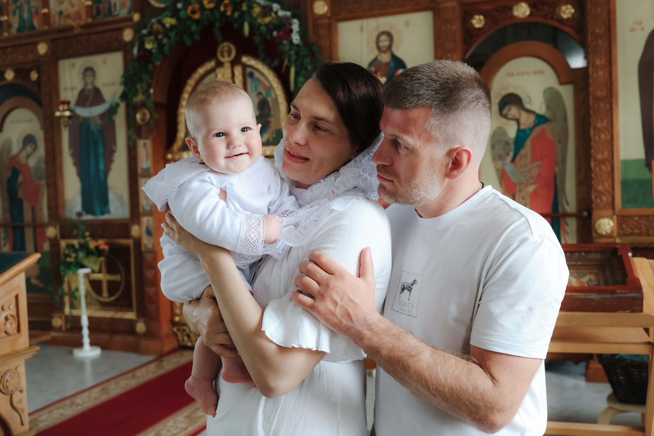 Крещение Гордея. Фотограф Новосибирск