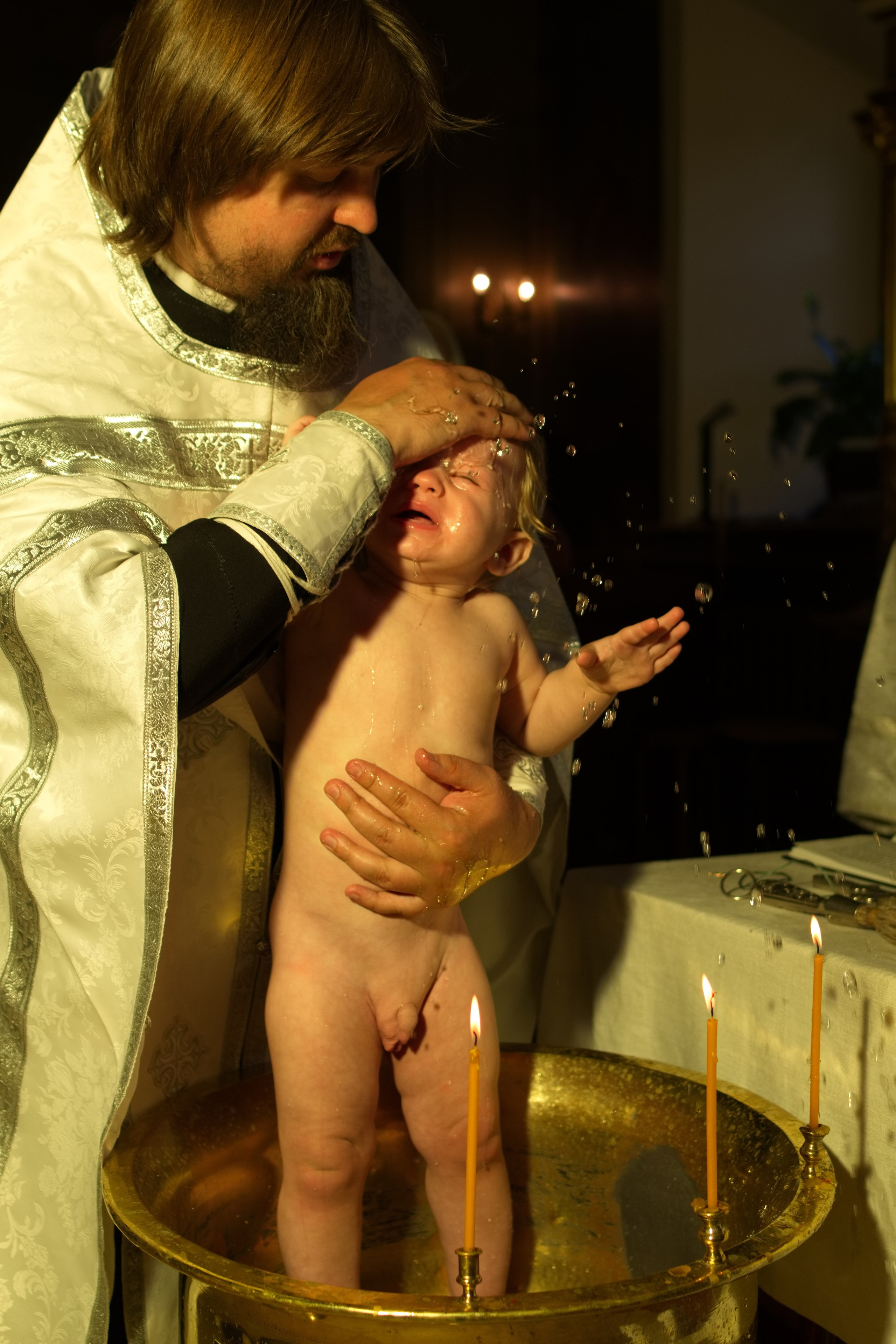 Крестины в Мячково. Семейный и детский фотограф Антон Зорин