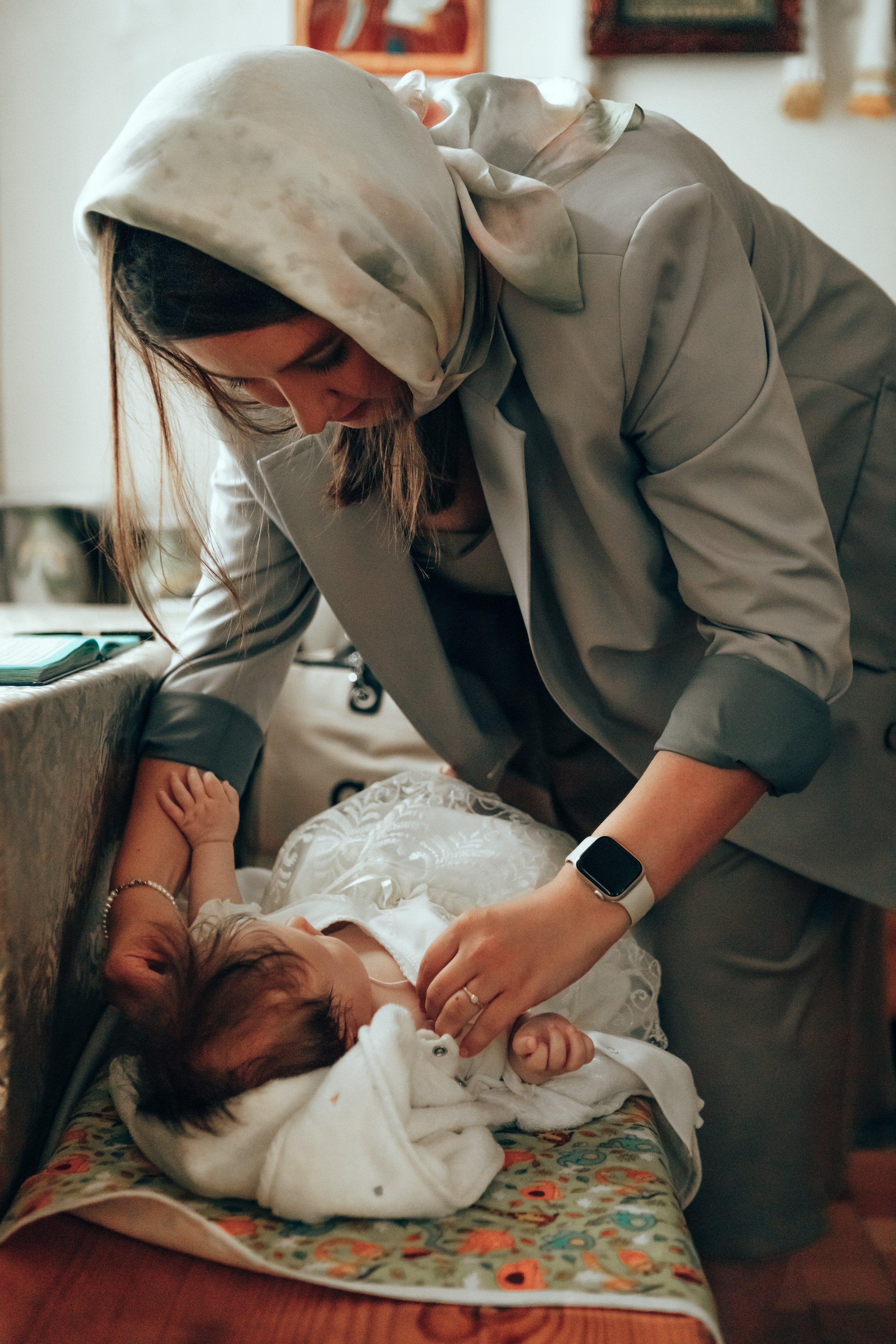 Крестины Софии. Семейный и детский фотограф в г. Новосибирске Макеева Анастасия